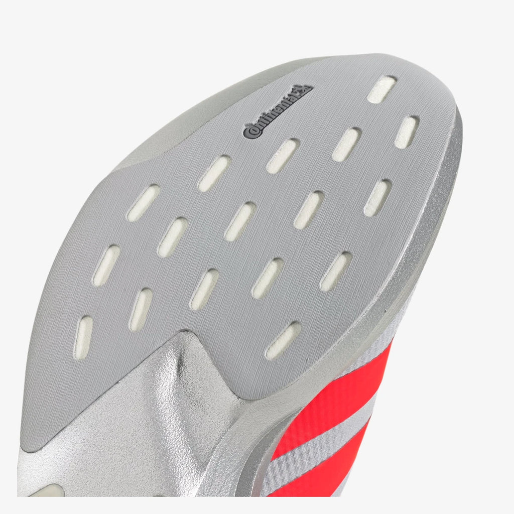 adidas tenis de corrida adizero evo sl prata metallic kh9494