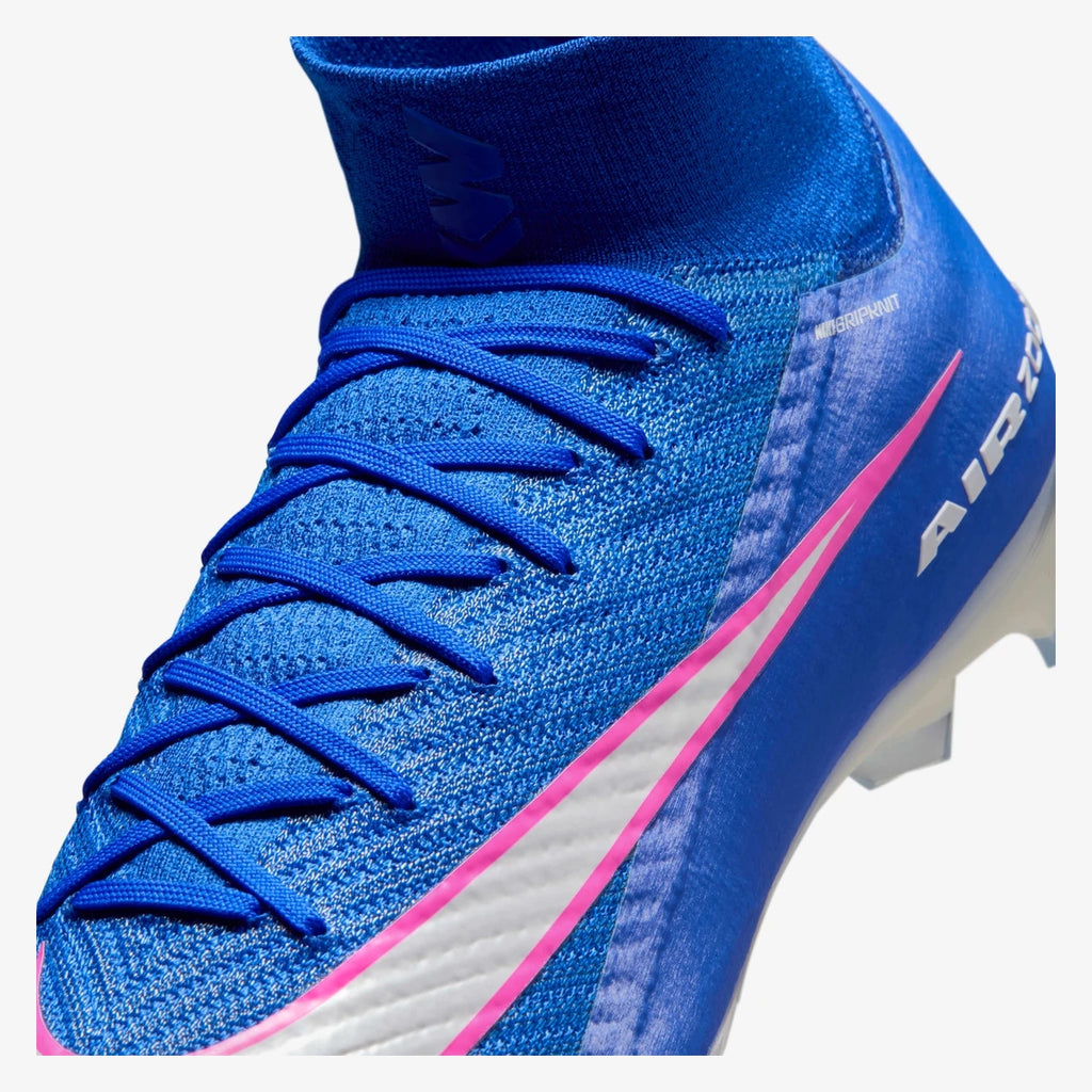 Nike Chuteira Campo Mercurial Superfly 10 Elite Azul