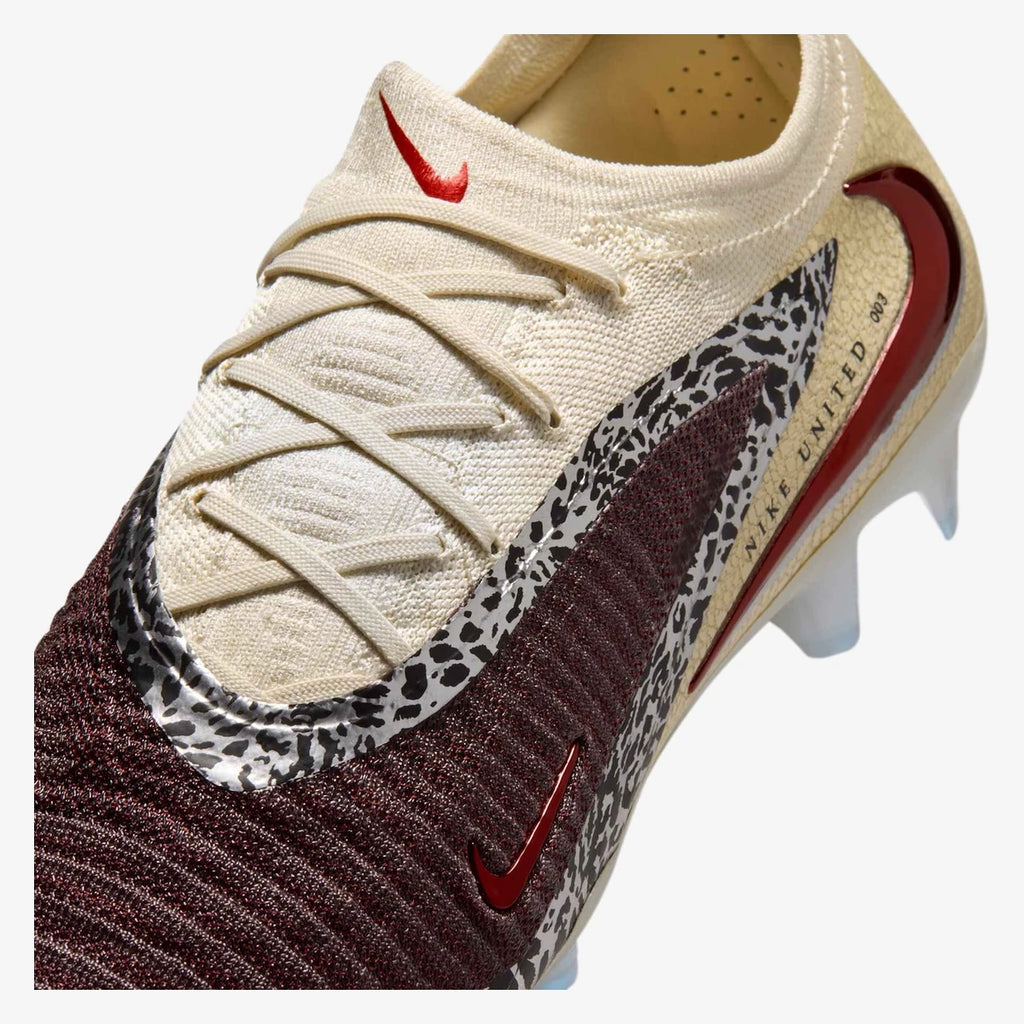 Nike Chuteira Campo Phantom 6 Elite Low Bege