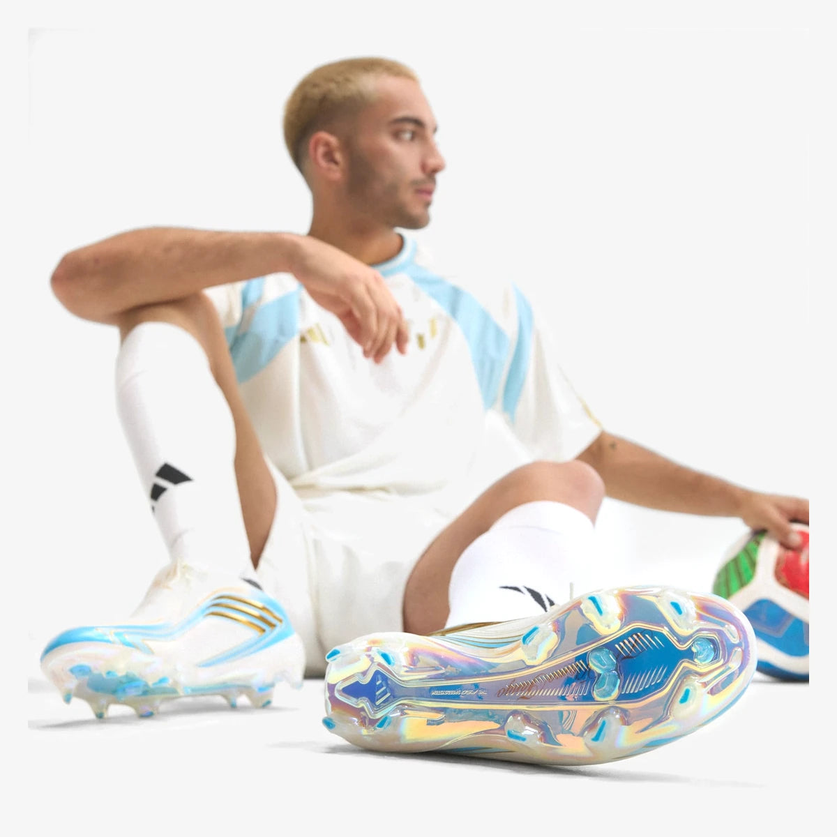 adidas chuteira f50 messi elite firm ground ivory ih1892