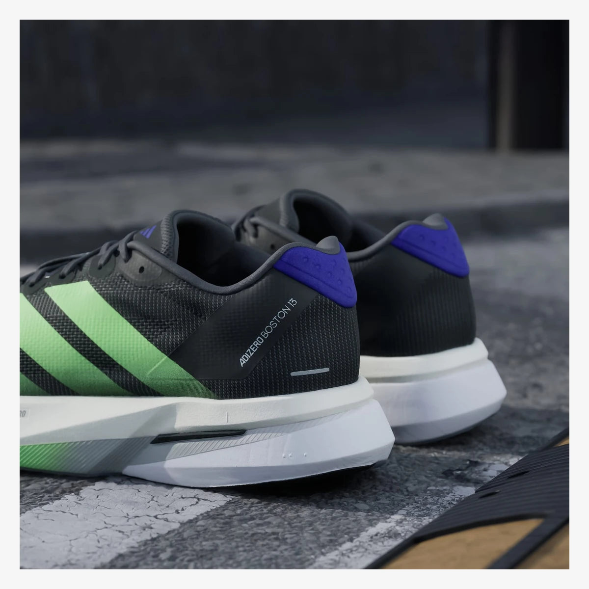 adidas tenis adizero boston 13 core black jq1670