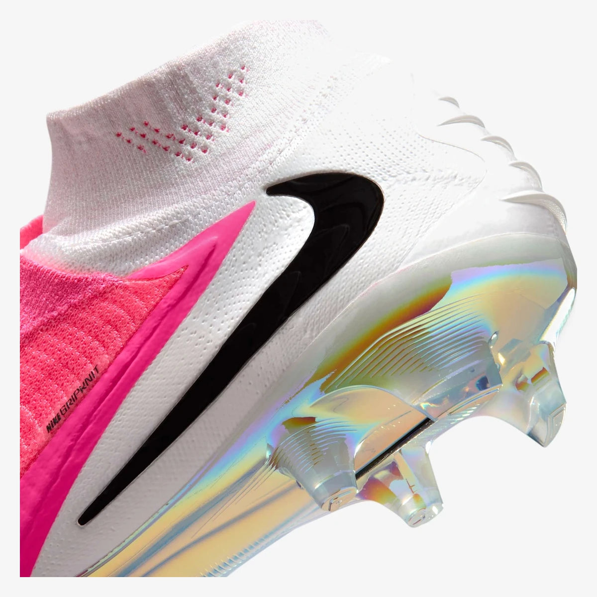 Nike Chuteira Campo Phantom 6 Elite High Rosa