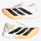 Adidas Tênis Corrida Adizero Adios Pro 4 Acid Branco e Laranja