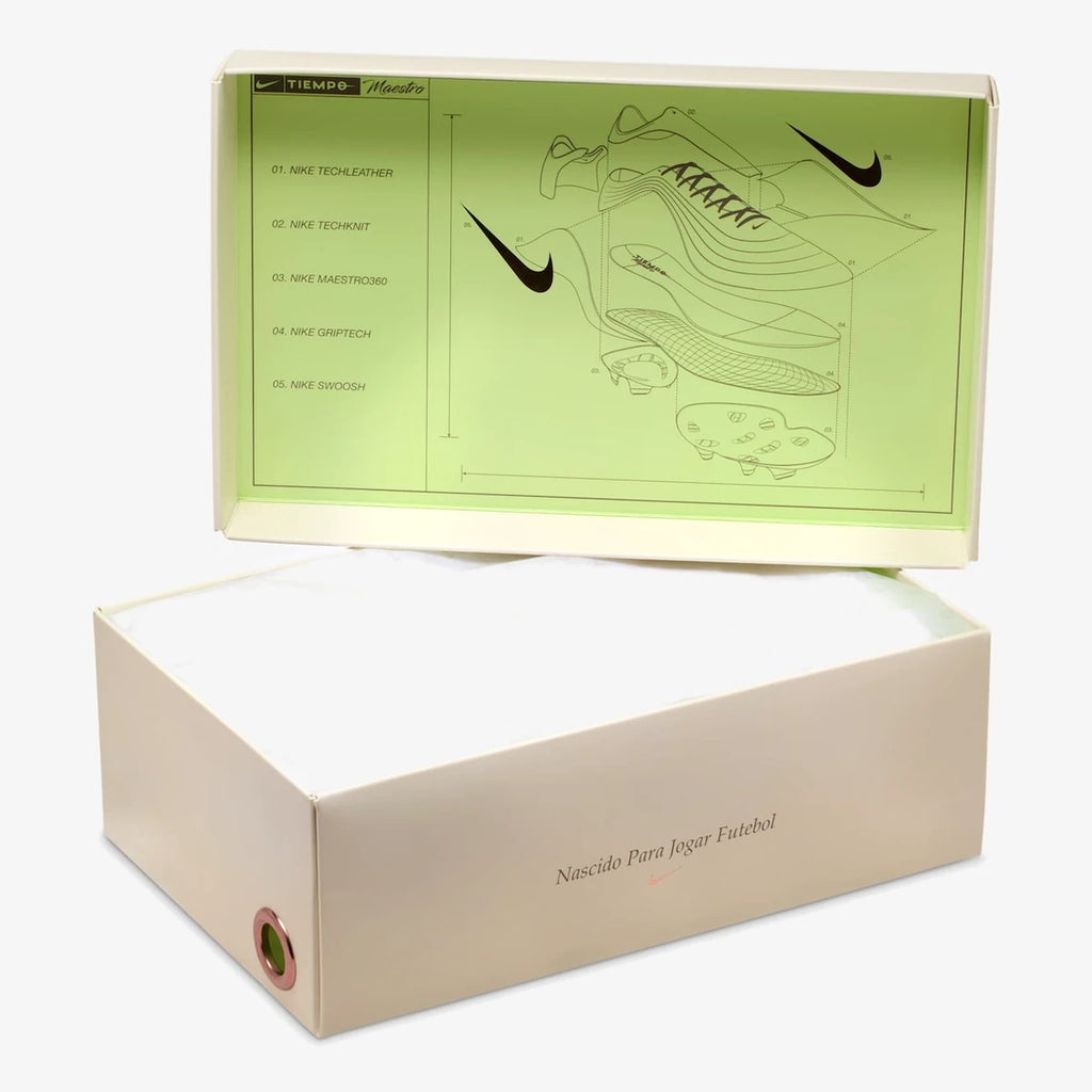 Nike Chuteira Campo Tiempo Maestro Elite LE Rosa