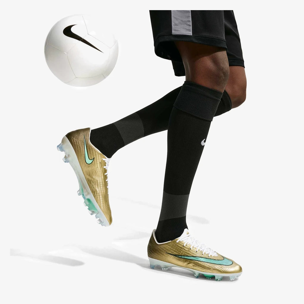 Nike Chuteira Campo Kylian Mbappé Zoom Mercurial Superfly 11 Elite Dourado