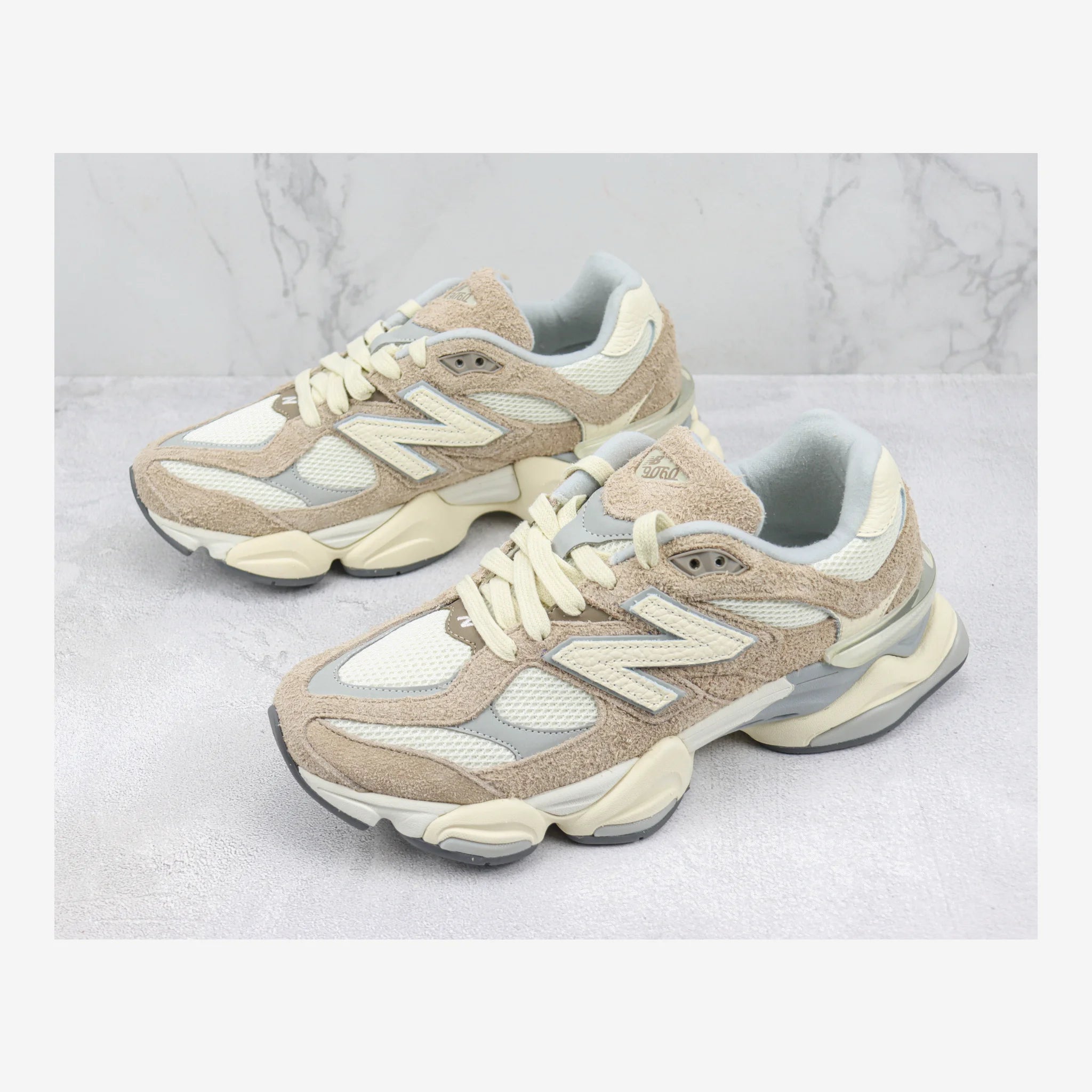 New Balance 9060 Driftwood Stone Pink Sea Salt