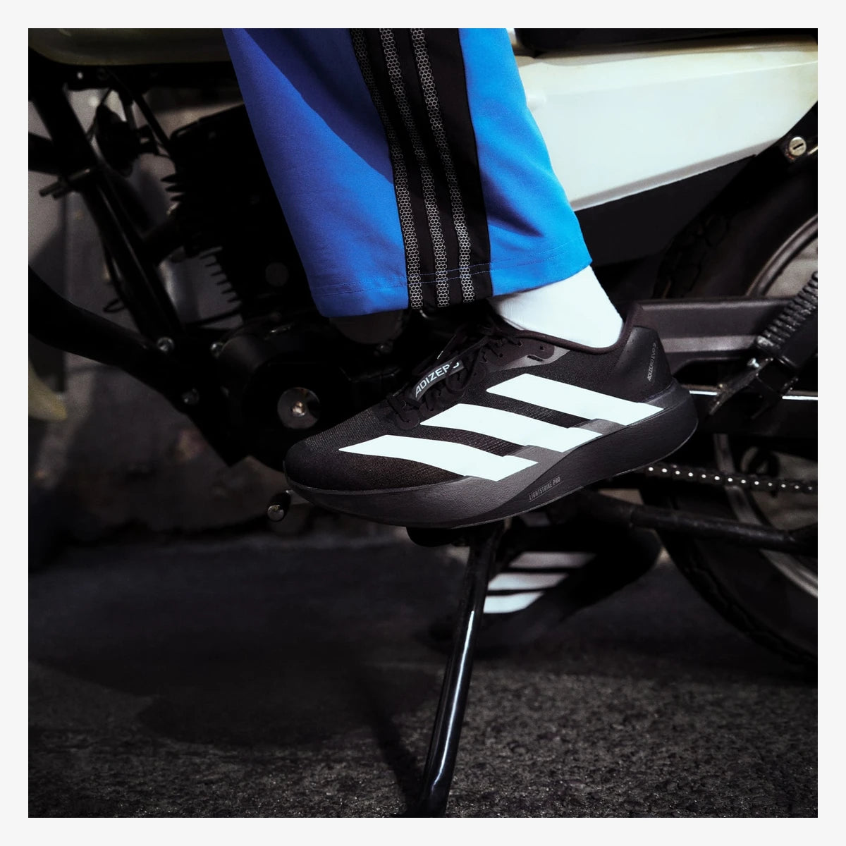 adidas tenis adizero evo sl core black jp7149