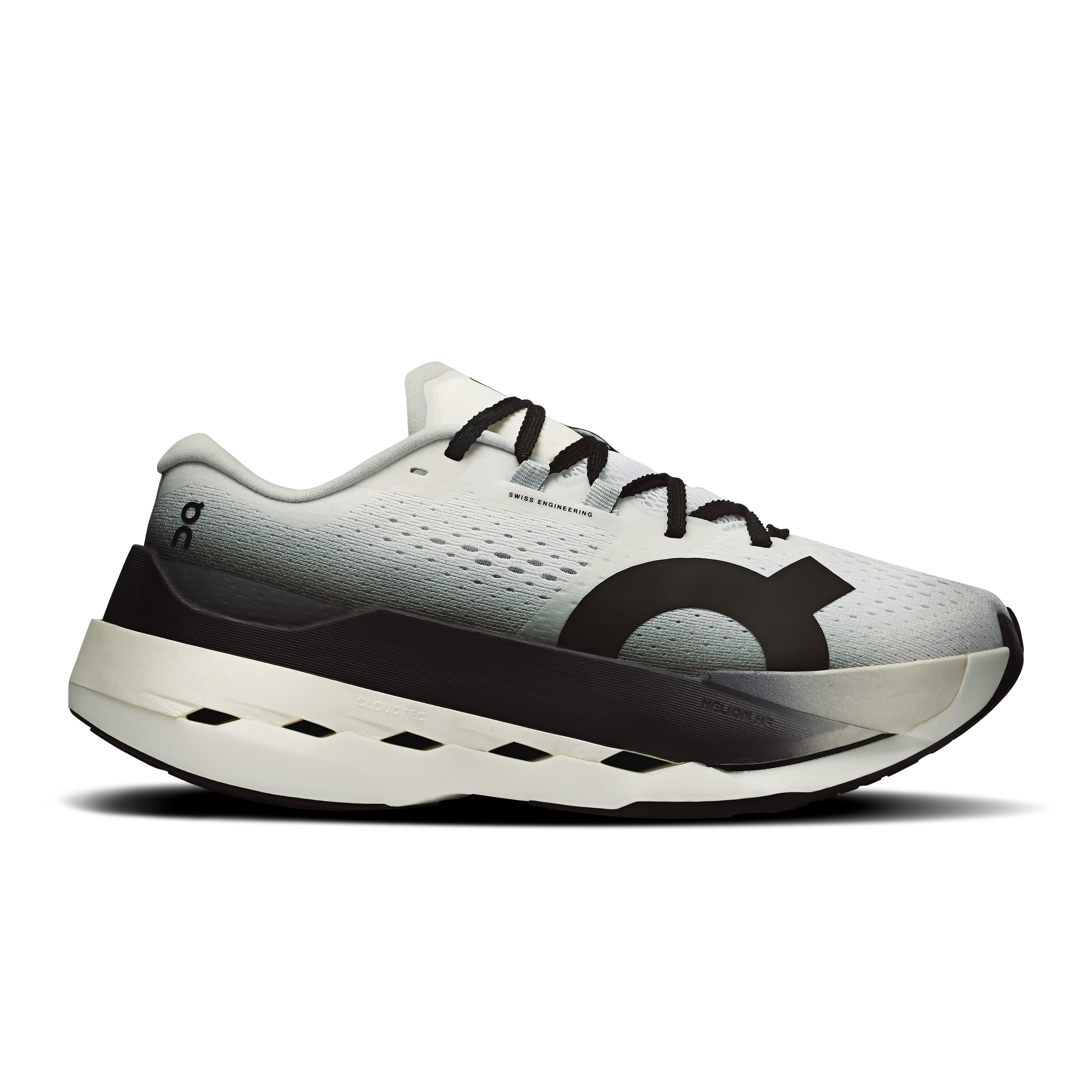 On Cloudboom Max Feminino White Black