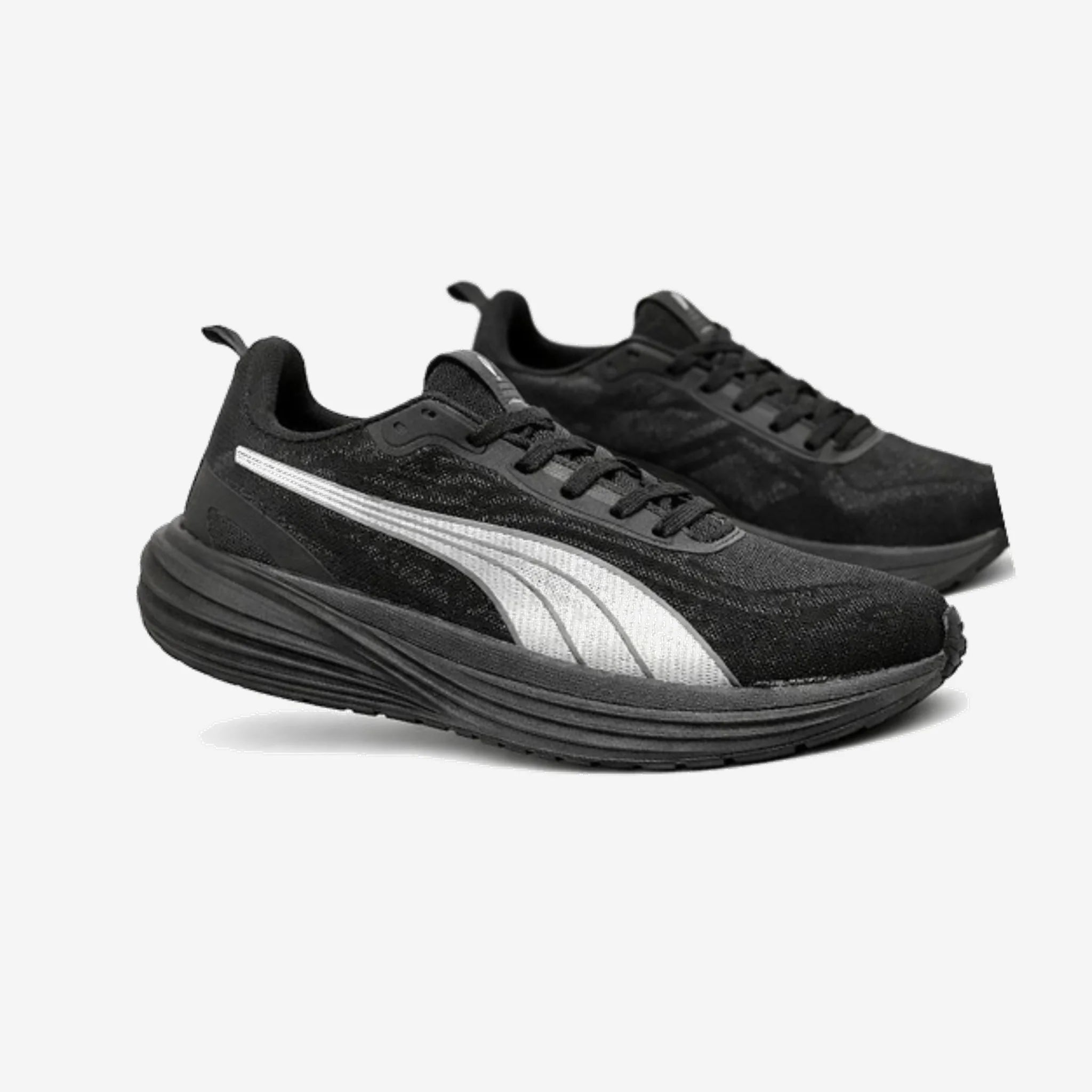 Tênis Puma Preto com Prata – Estilo Urbano com Conforto Máximo