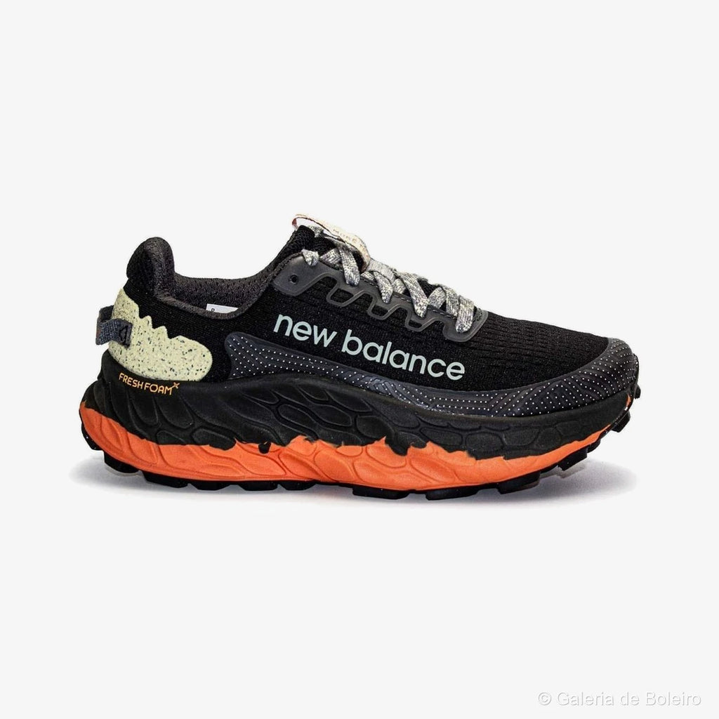 New Balance Tênis Fresh Foam X Trail More V3 Corrida - Preto e Laranja