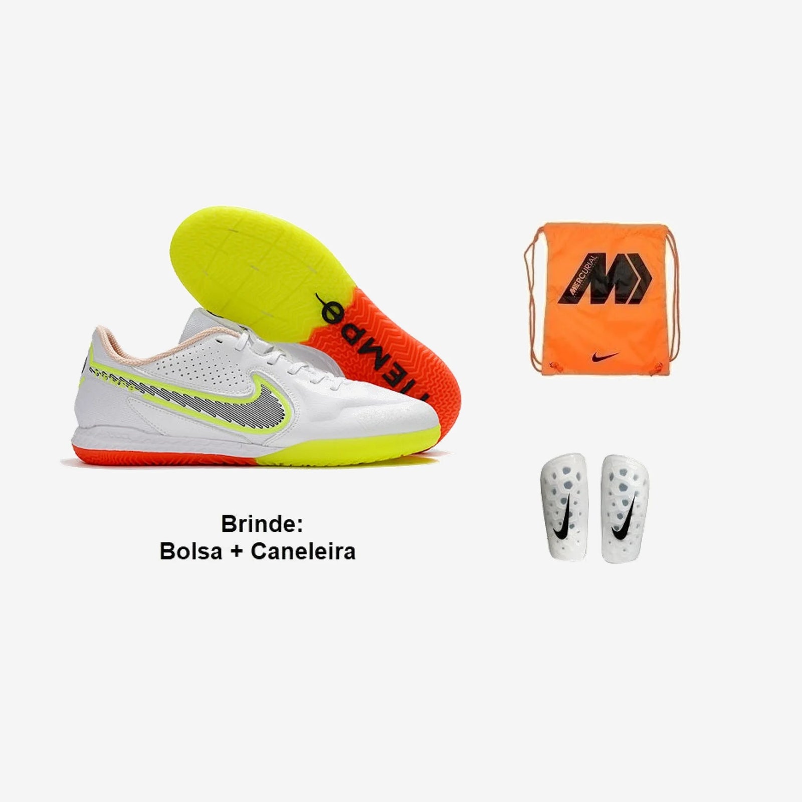 Nike Chuteira Futsal Tiempo Legend 9 Pro + Brindes