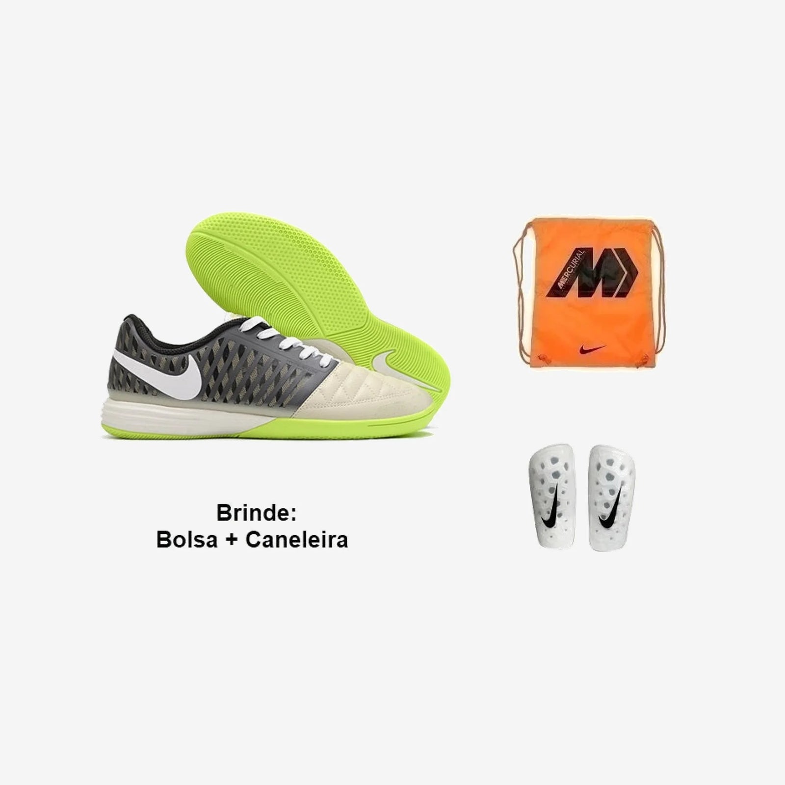 Nike Chuteira Futsal Lunar Gato 2 (3) + Brindes