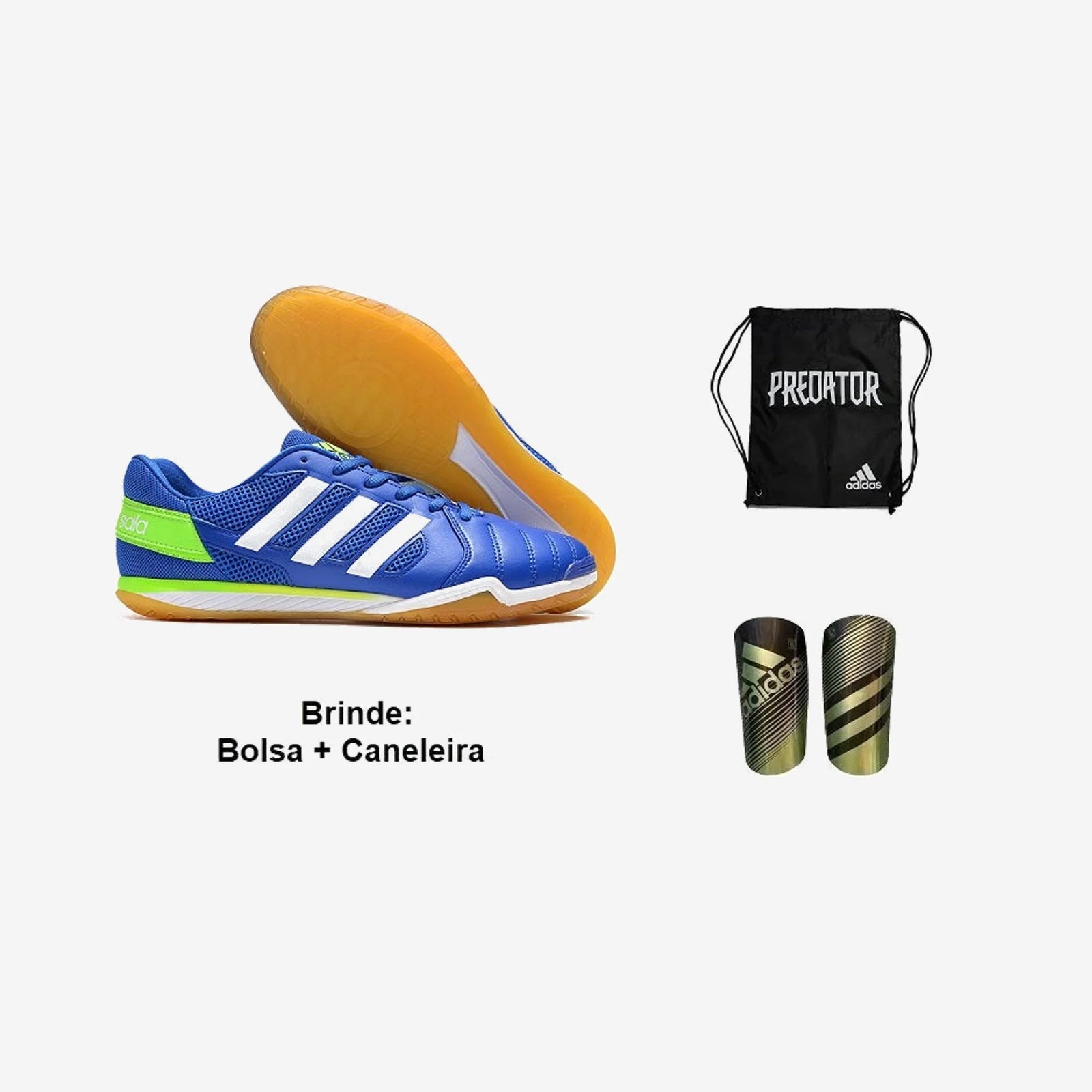 Adidas Chuteira Futsal Top Sala + Brindes