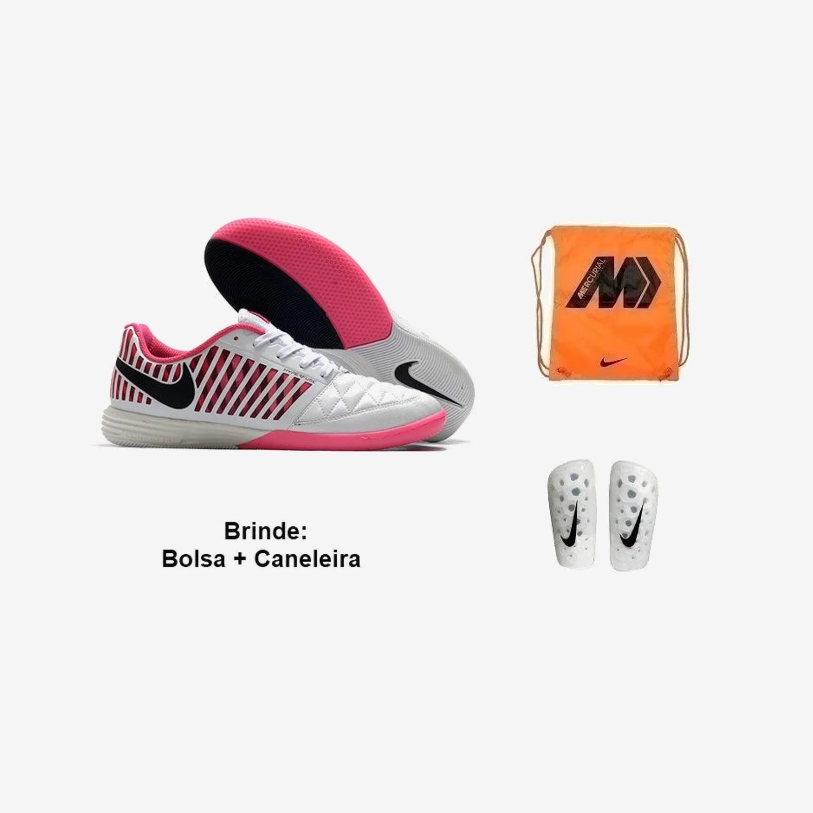 Nike Chuteira Futsal Lunar Gato 2 + Brindes