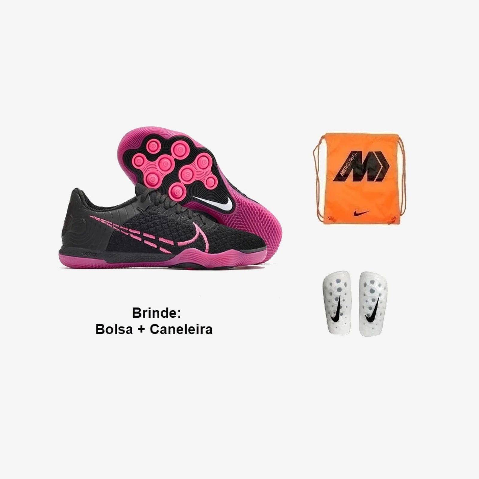 Nike Chuteira Futsal React Gato [2] + Brindes