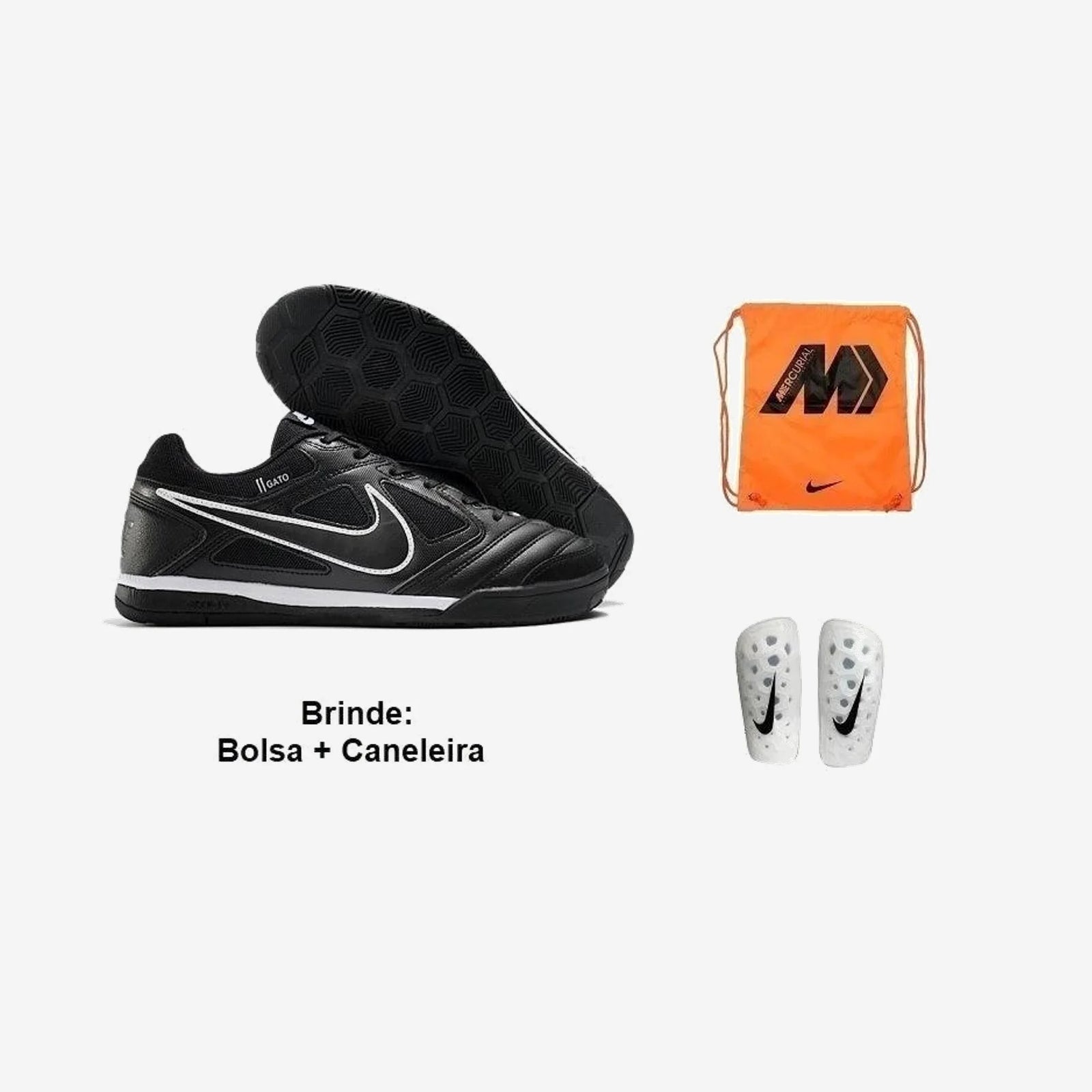 Nike Chuteira Futsal Sb Gato X Supreme + Brindes