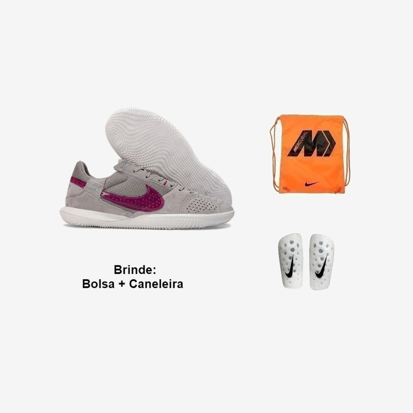 Nike Chuteira Futsal Streetgato [3] + Brindes