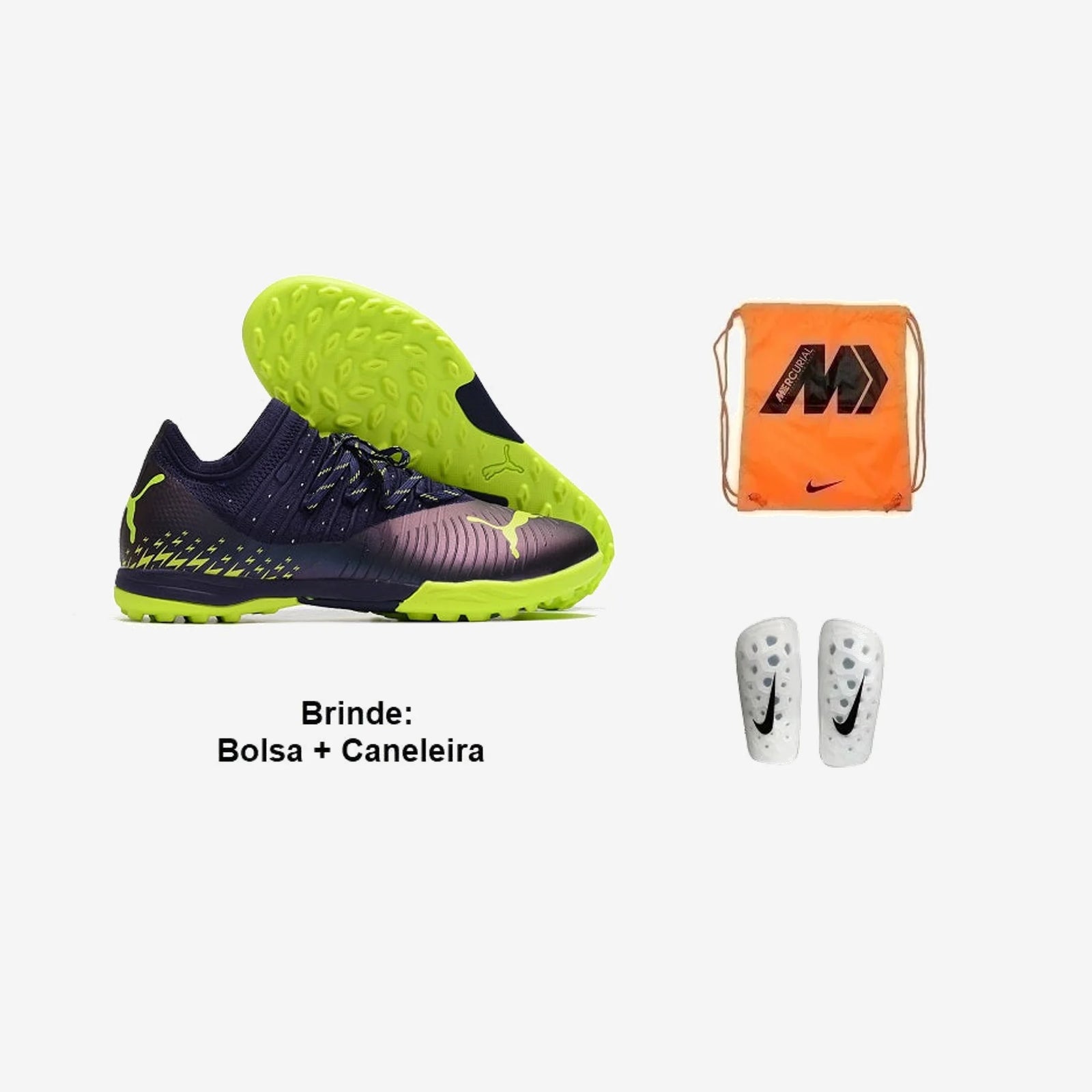 Puma Chuteira Society Future Z 1.3 + Brindes