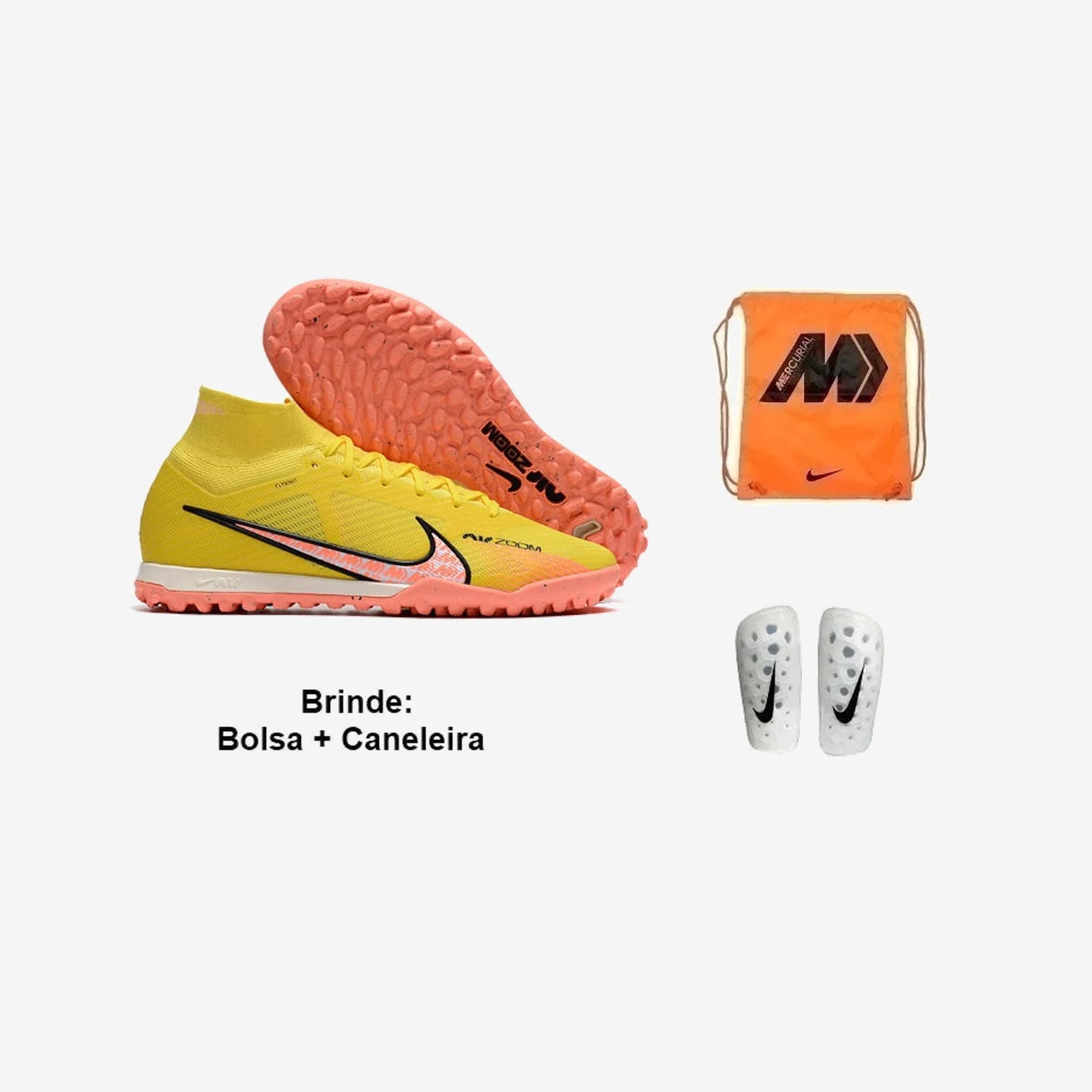 Nike Chuteira Society Air Mercurial Superfly 9