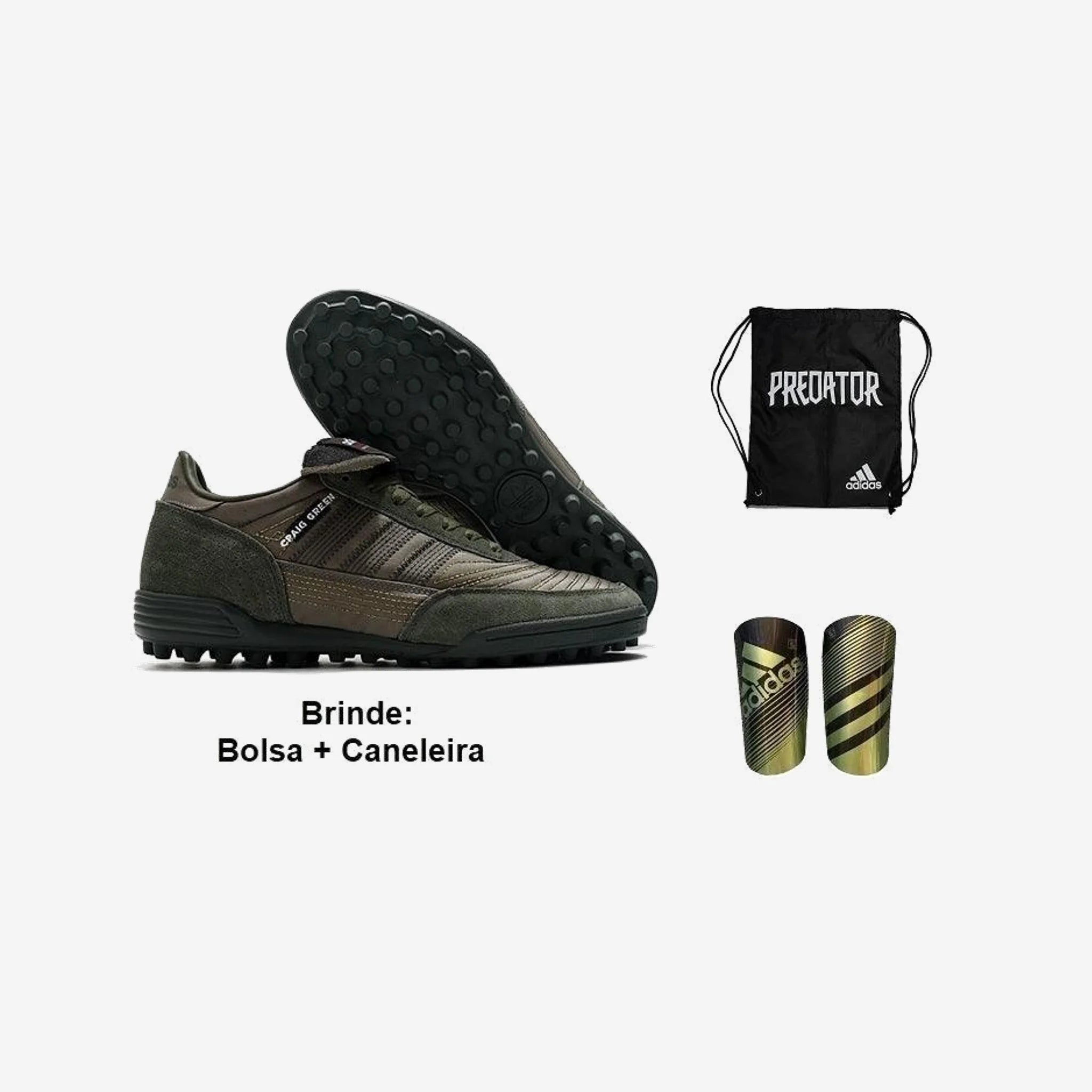 Chuteira Society Adidas Originals Kontuur Tf + Brindes