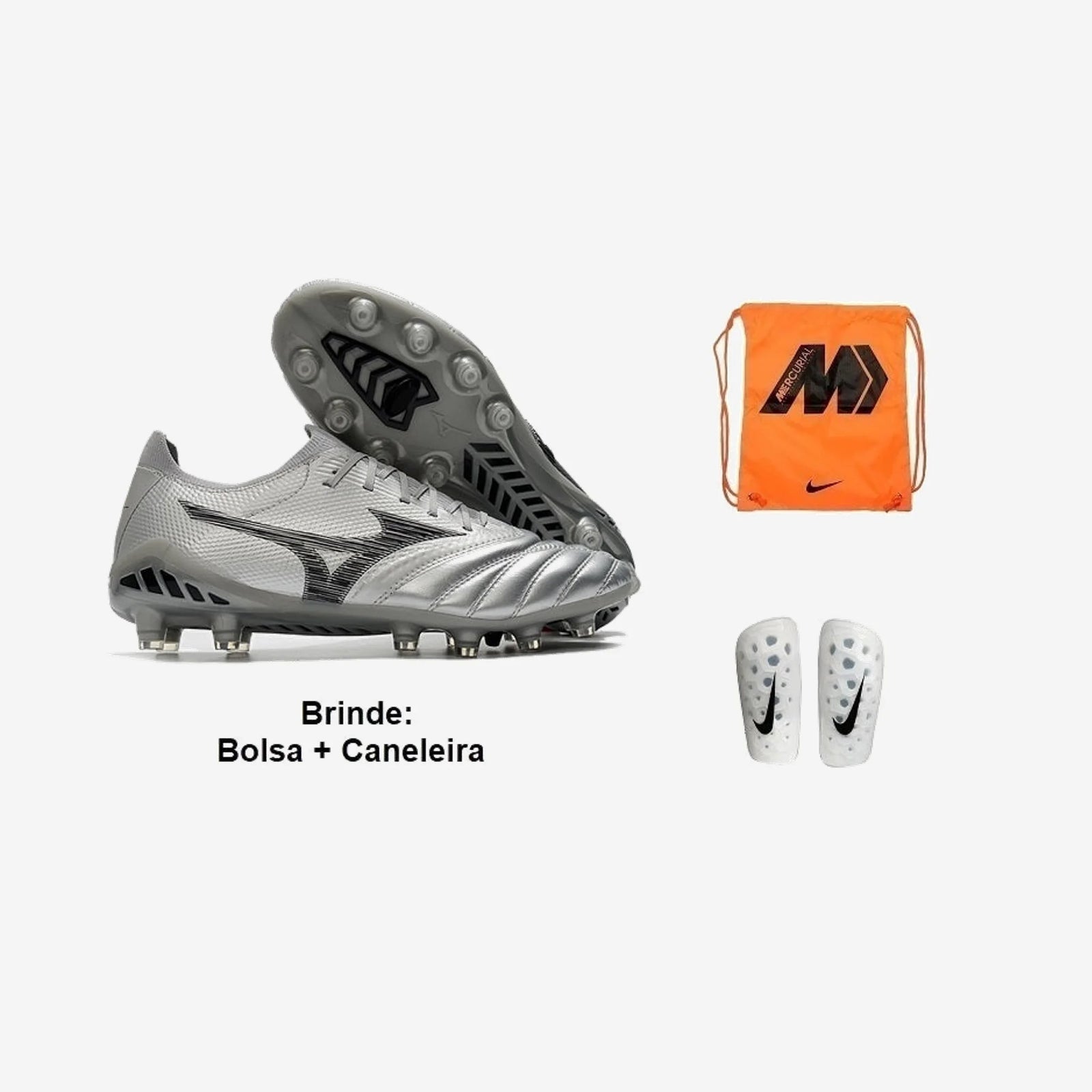 Mizuno Chuteira Campo Morelia Neo 3 Made Futsal Japan (2)