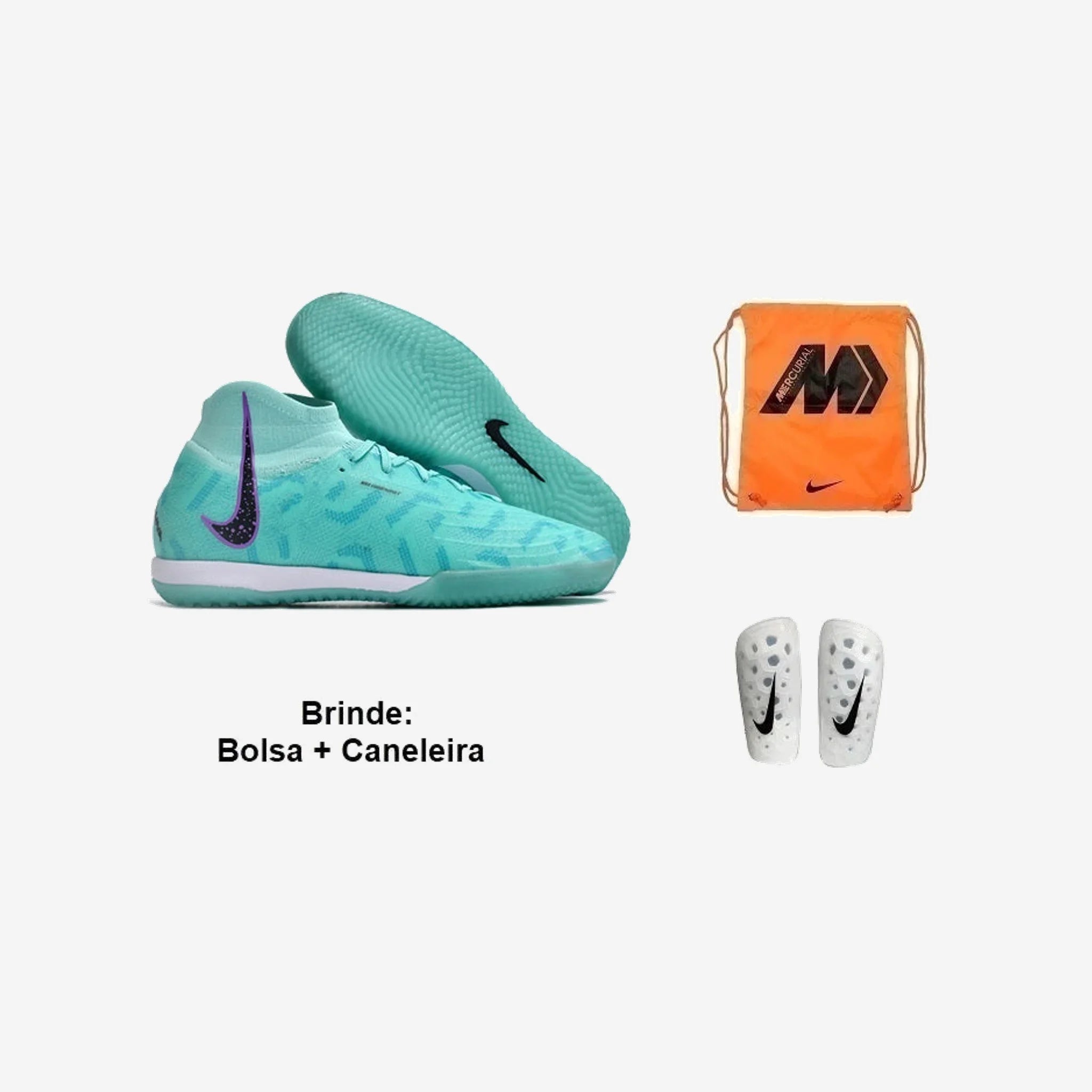 Chuteira Futsal Nike Phantom Luna Elite (Ic) + Brindes