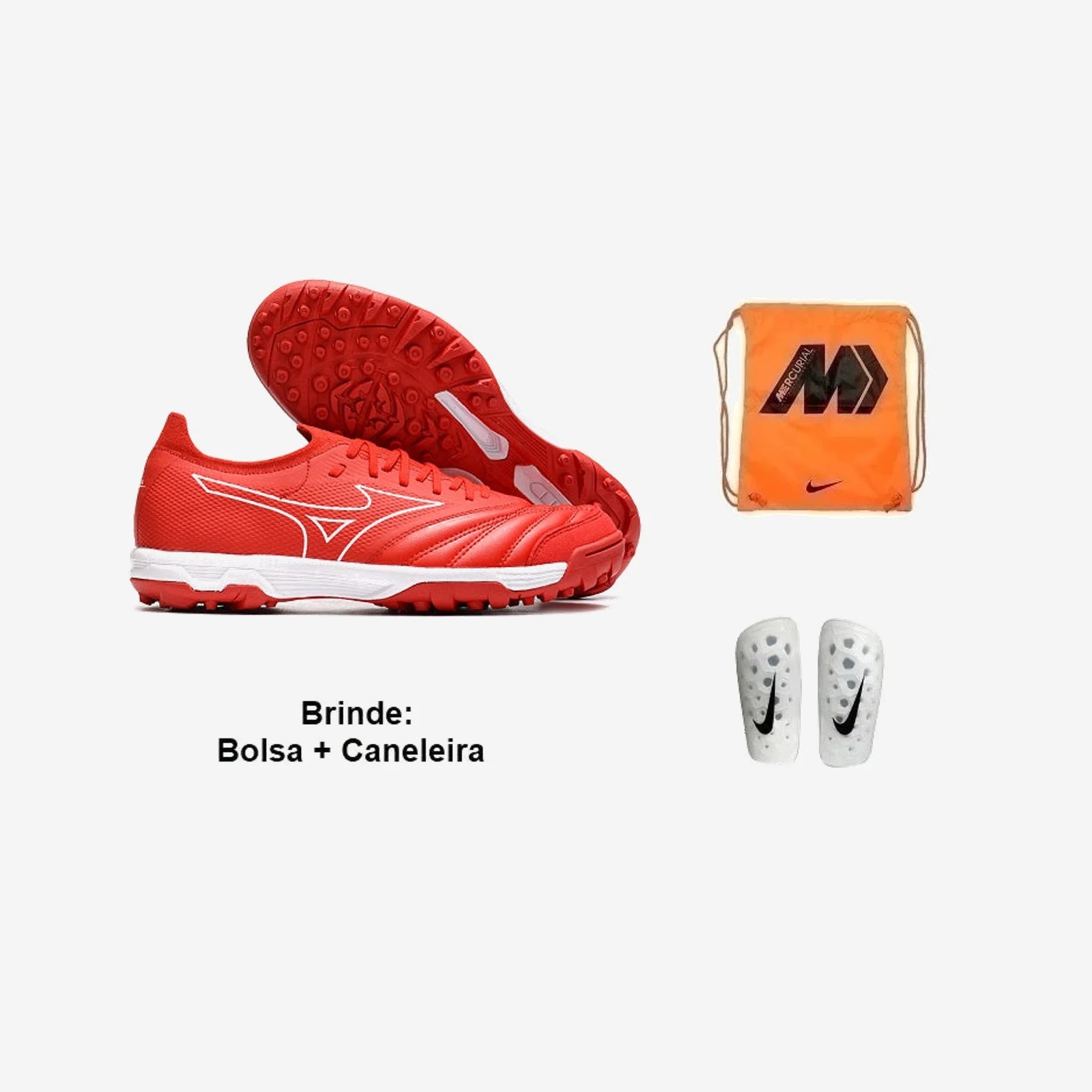 Mizuno Chuteira Society Morelia Neo Sala PRETO (MMNS)