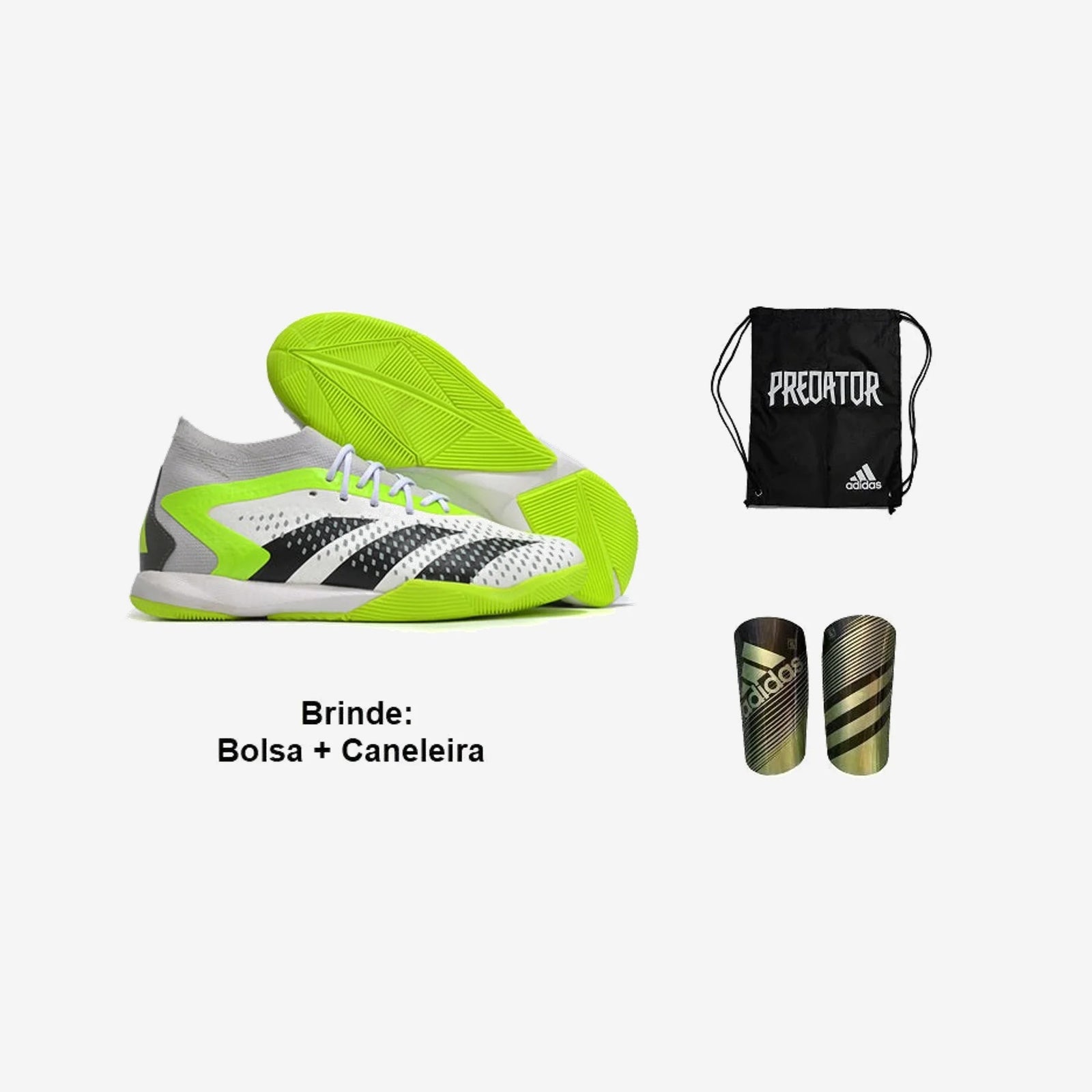 Adidas Chuteira Futsal Predator Accuracy.1 + Brindes