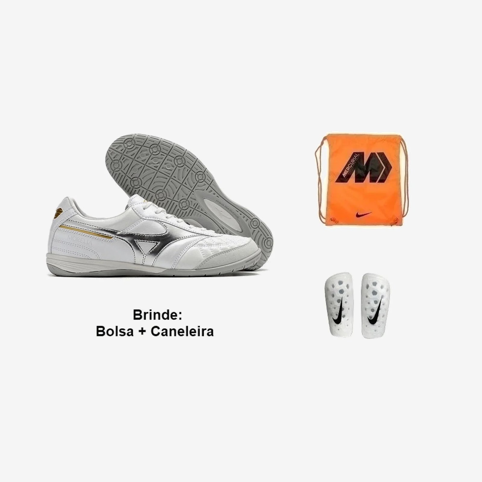 Mizuno Chuteira Futsal Morelia Sala + Brindes