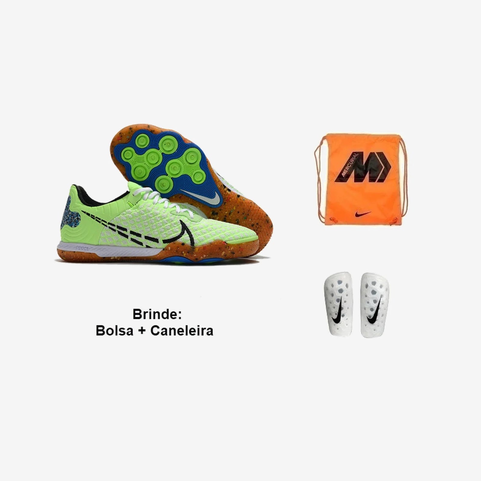 Nike Chuteira Futsal React Gato + Brindes