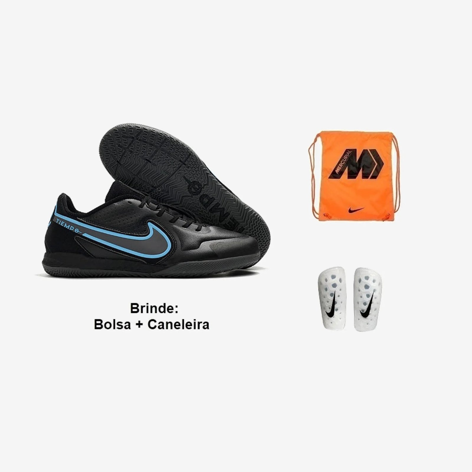 Nike Chuteira Futsal Tiempo Legend 9 Pro + Brindes