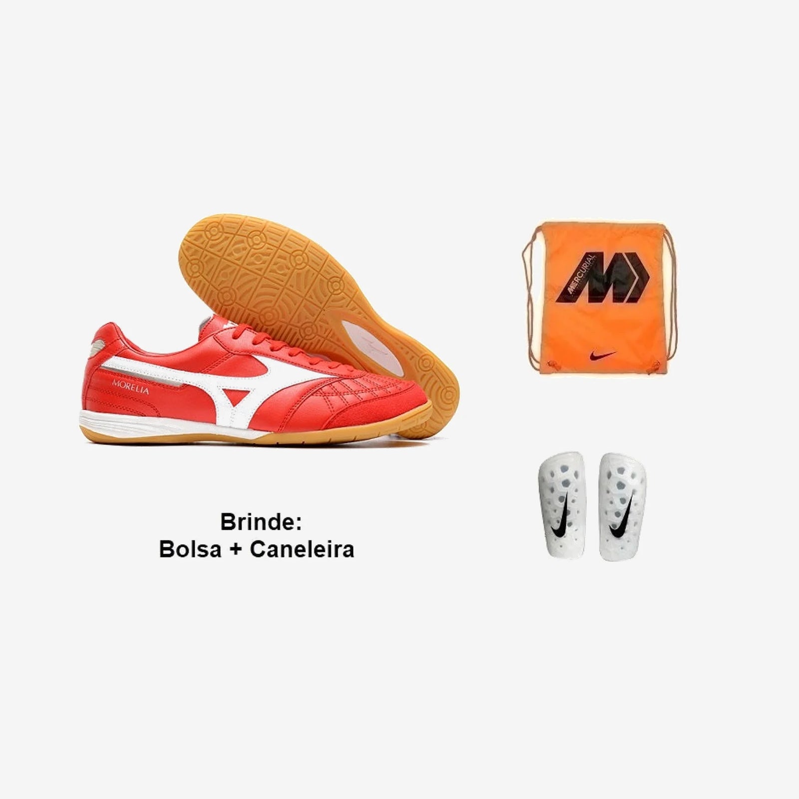 Mizuno Chuteira Futsal Morelia Sala + Brindes