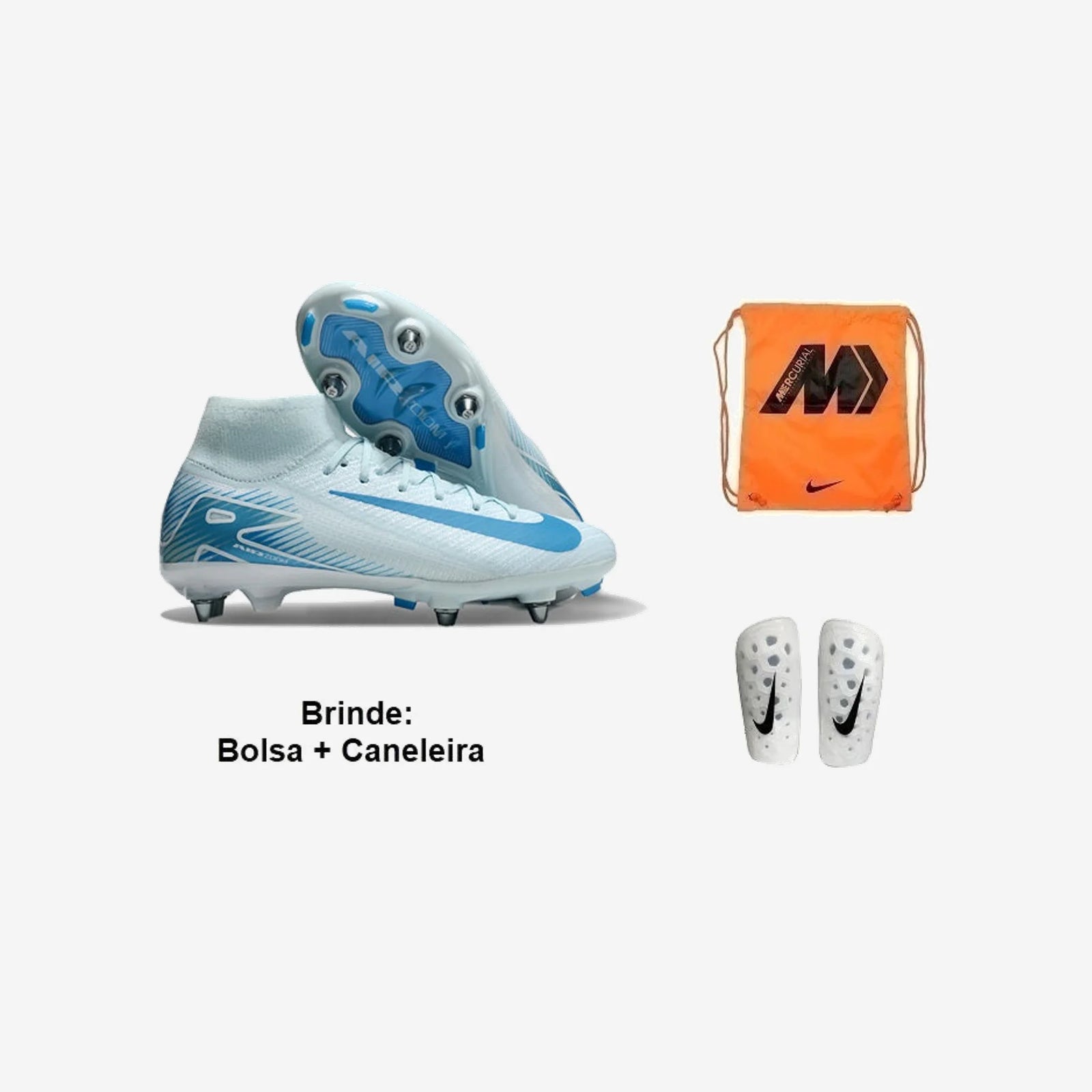 Nike Chuteira Campo Air Mercurial Superfly 10 Trava Mista