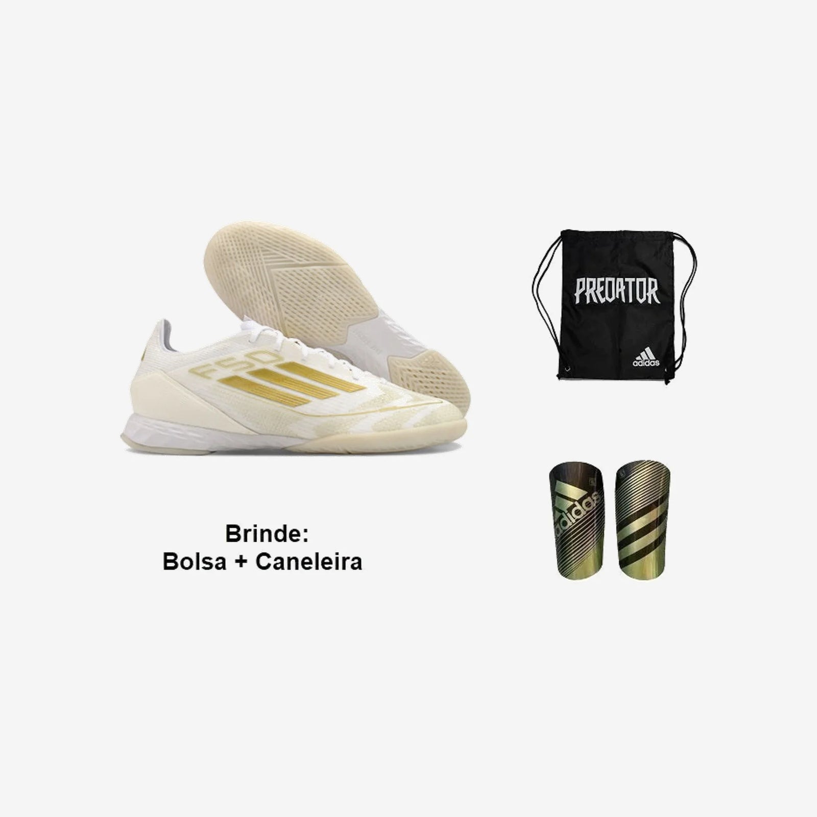 Adidas Chuteira Futsal F50 Pro + Brindes
