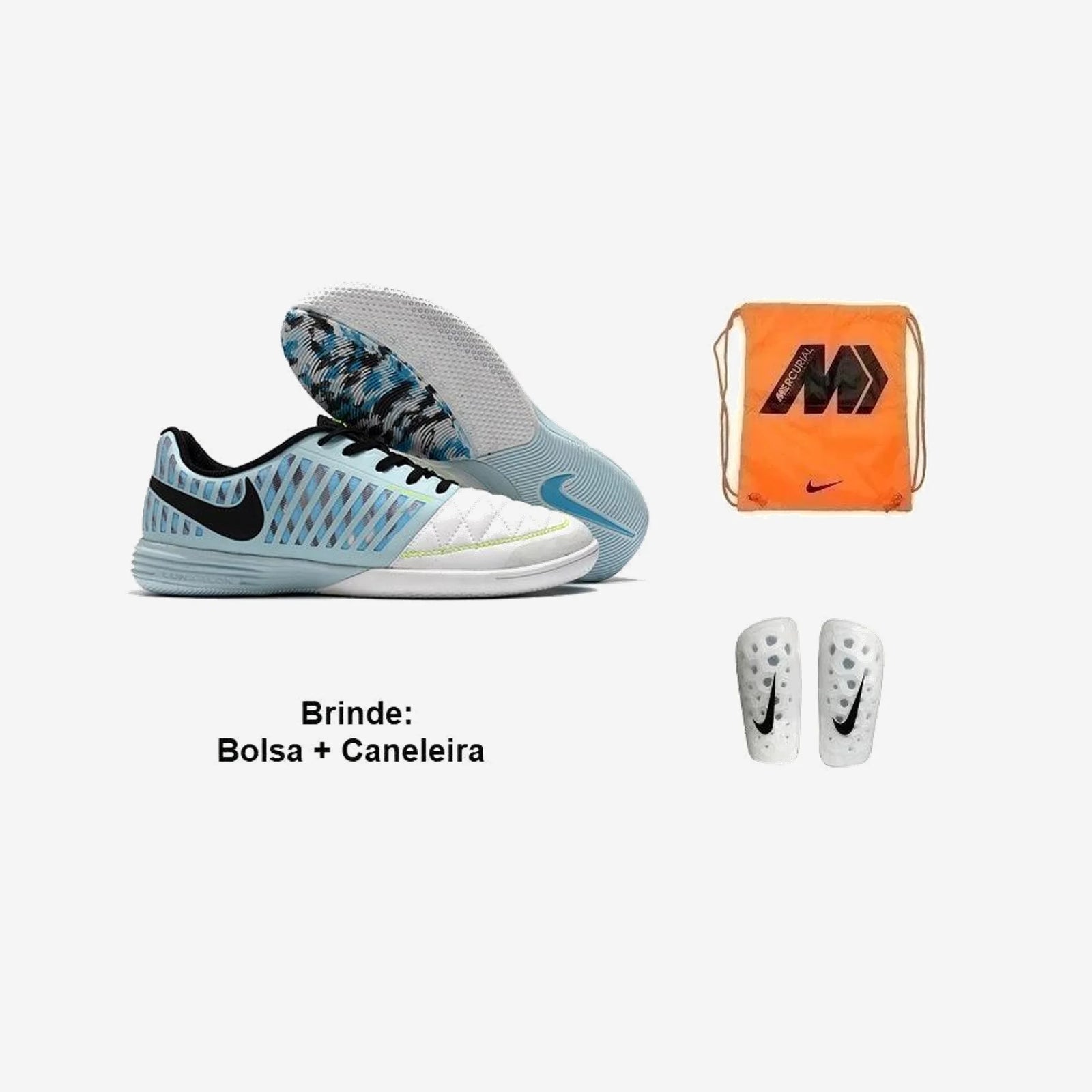 Nike Chuteira Futsal Lunar Gato 2 + Brindes
