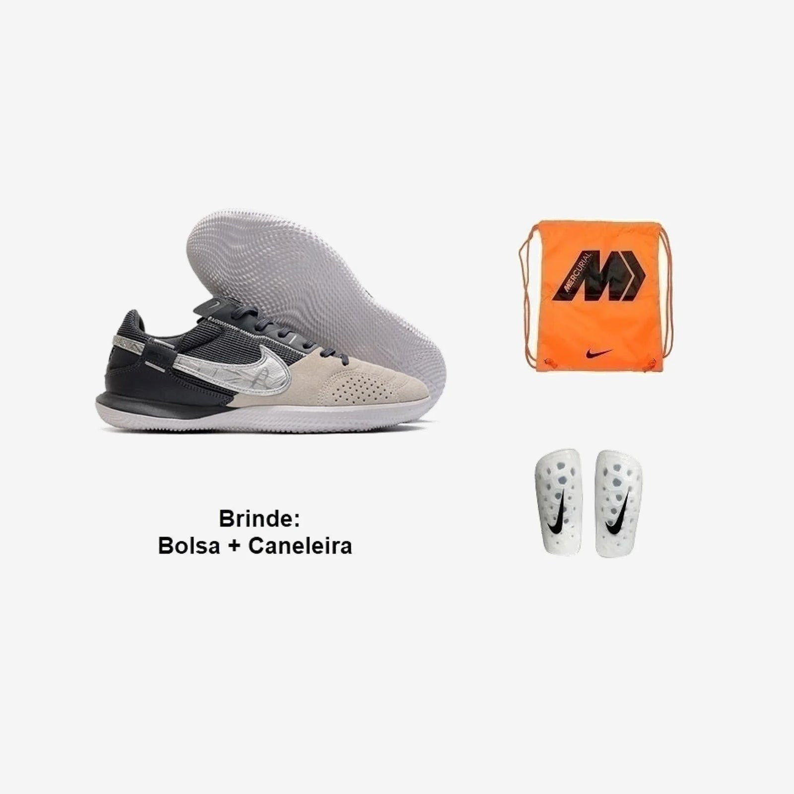 Nike Chuteira Futsal React Gato + Brindes