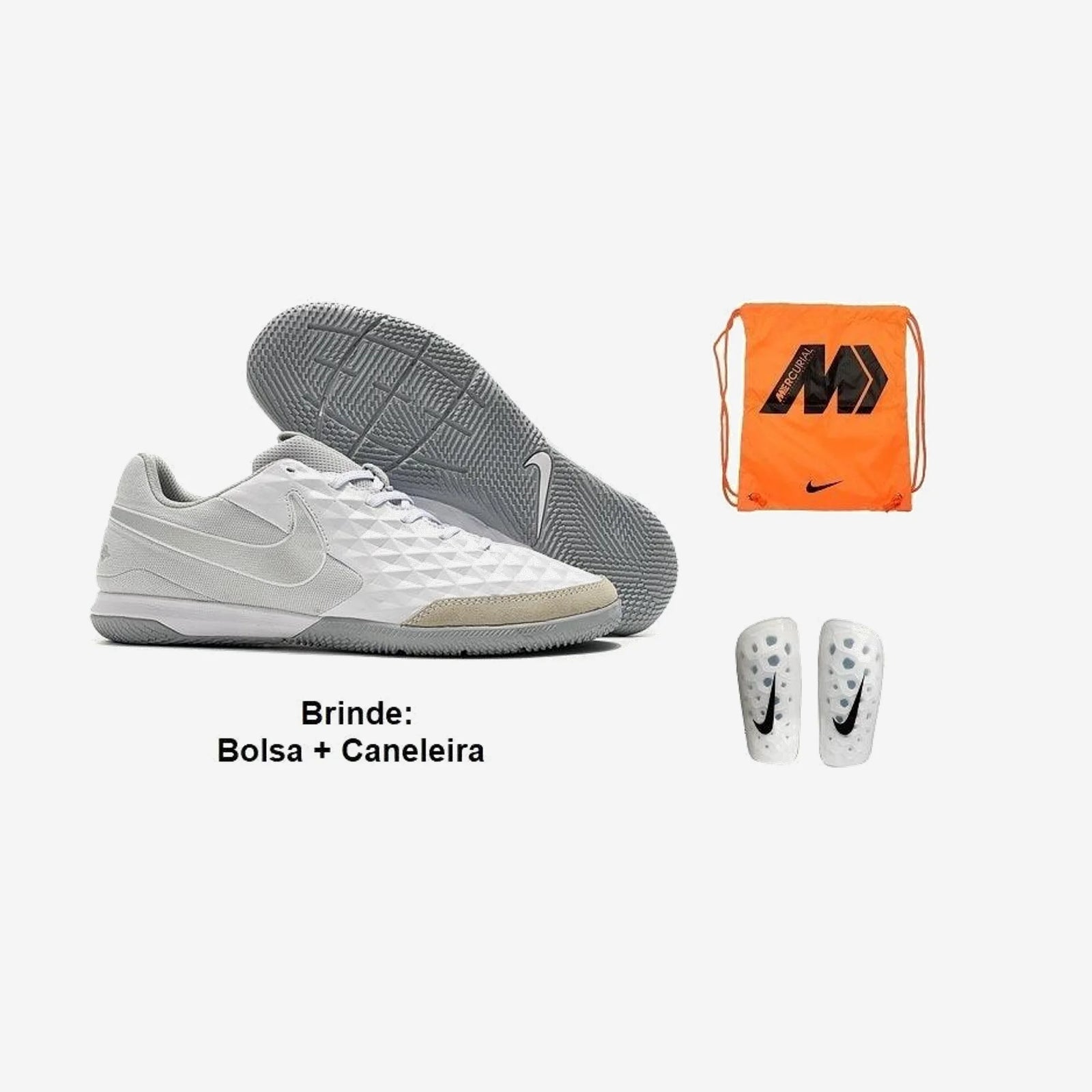 Nike Chuteira Futsal Tiempo Legend 8 + Brindes