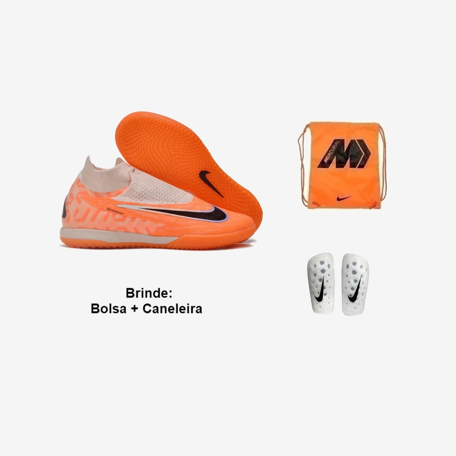 Nike Chuteira Futsal Phantom Gx Df + Brindes