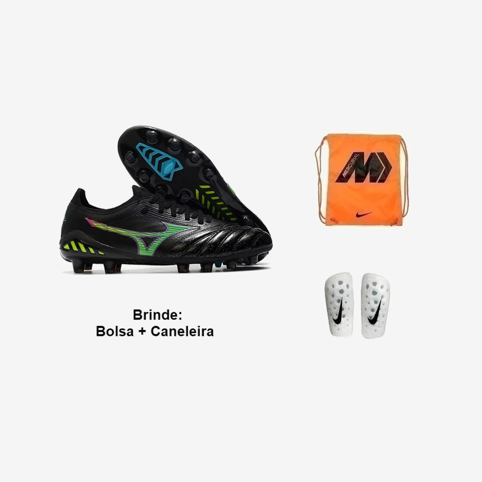 Mizuno Chuteira Campo Morelia Neo 3 Made Futsal Japan