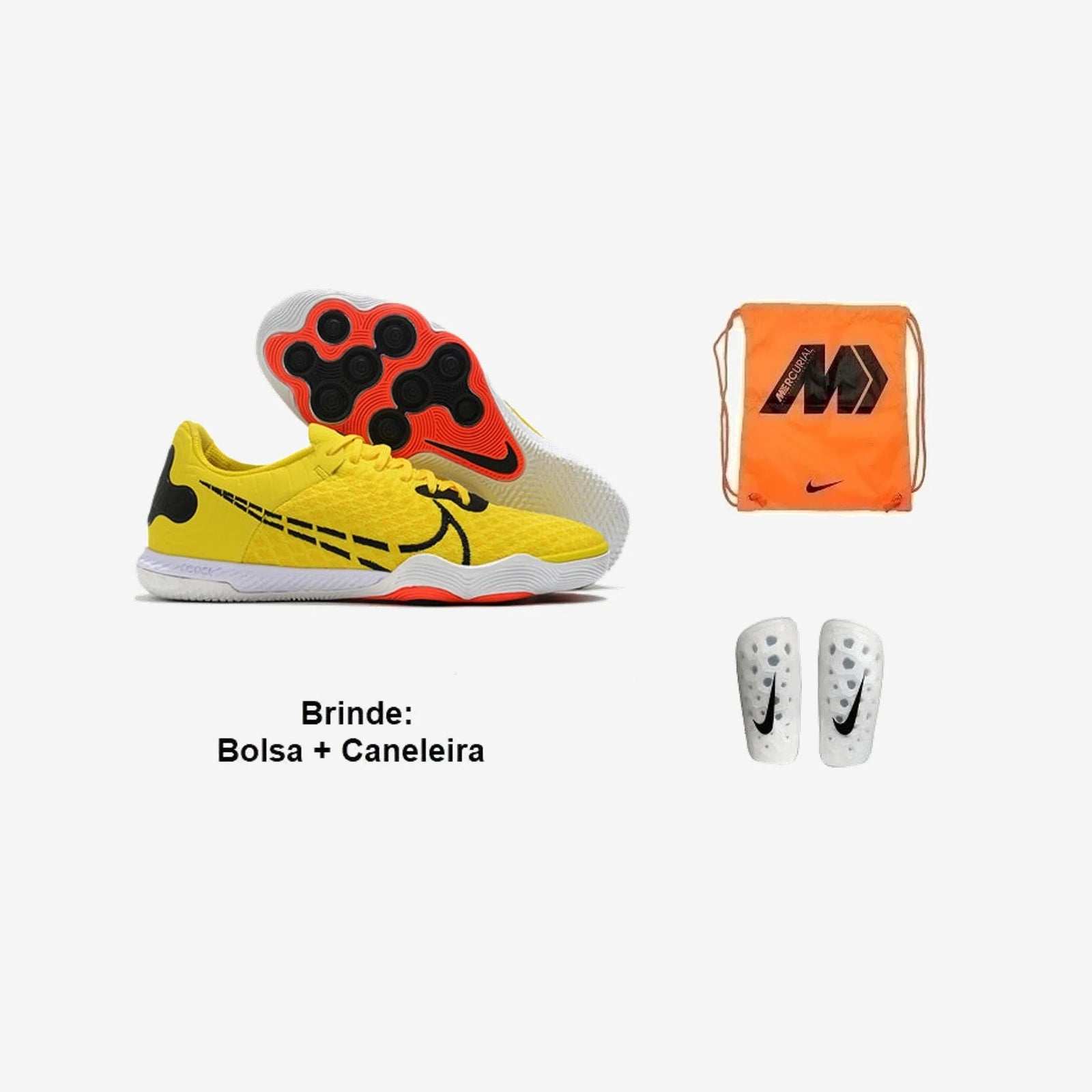 Nike Chuteira Futsal React Gato + Brindes