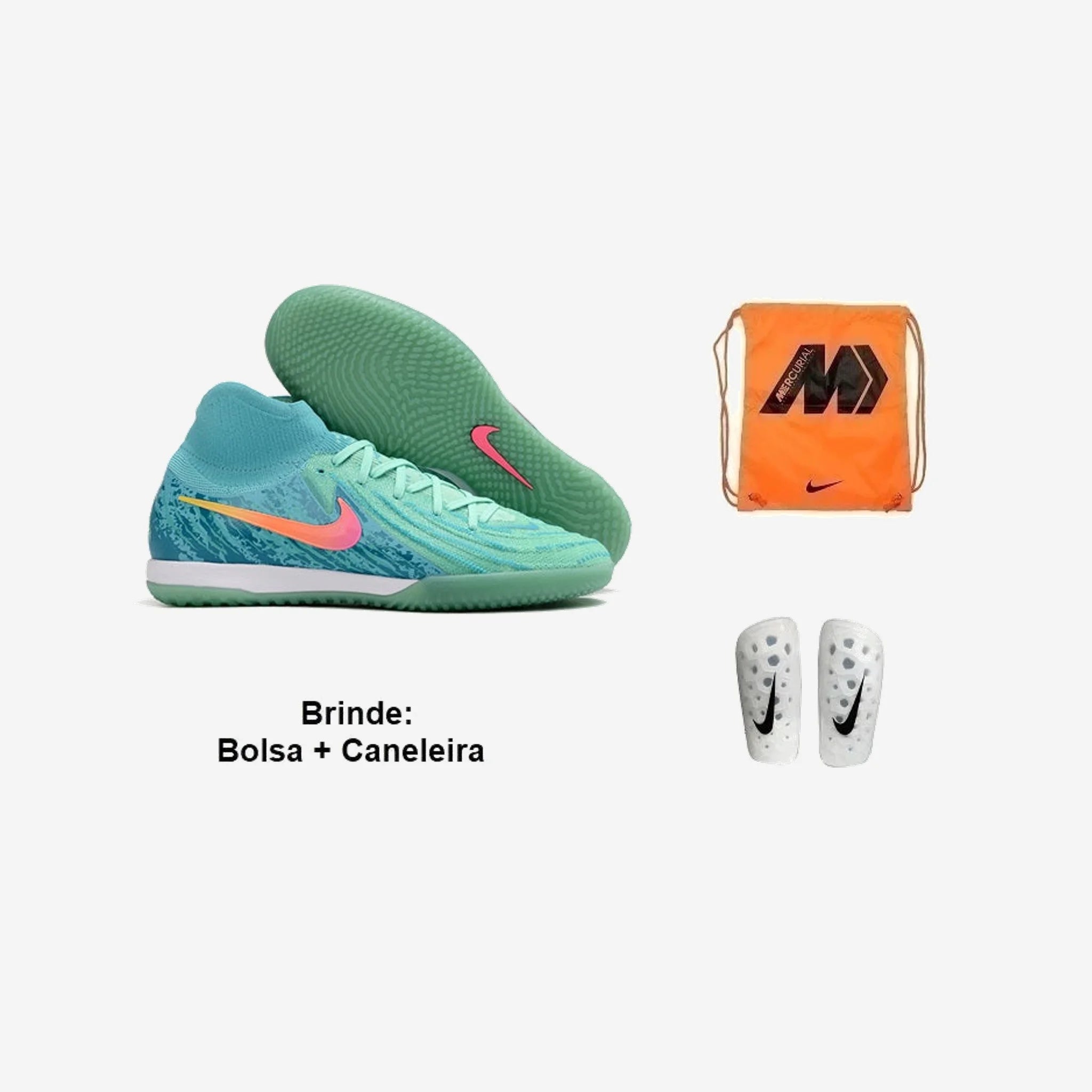 Chuteira Futsal Nike Phantom Luna Elite (Ic) + Brindes
