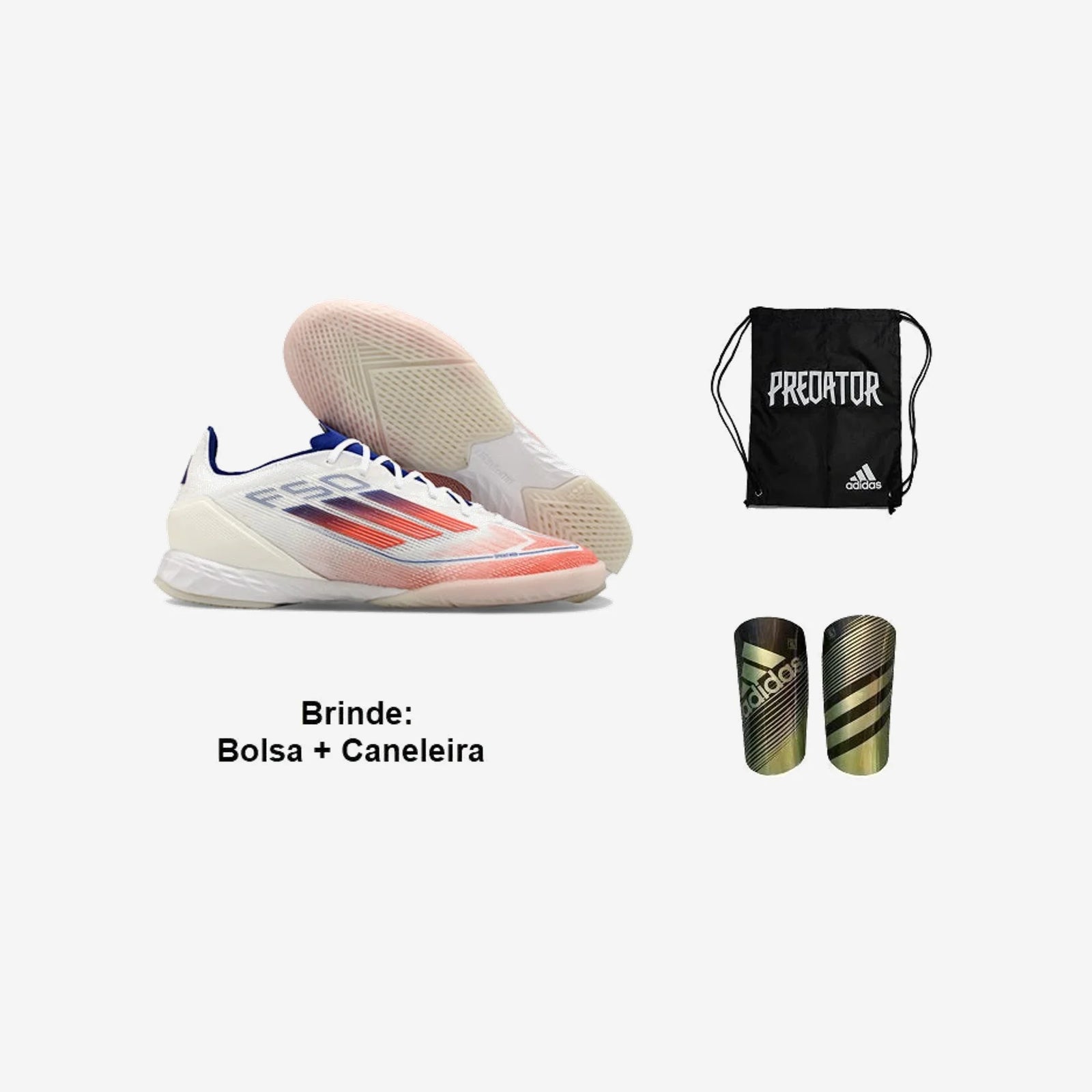 Adidas Chuteira Futsal F50 Pro + Brindes