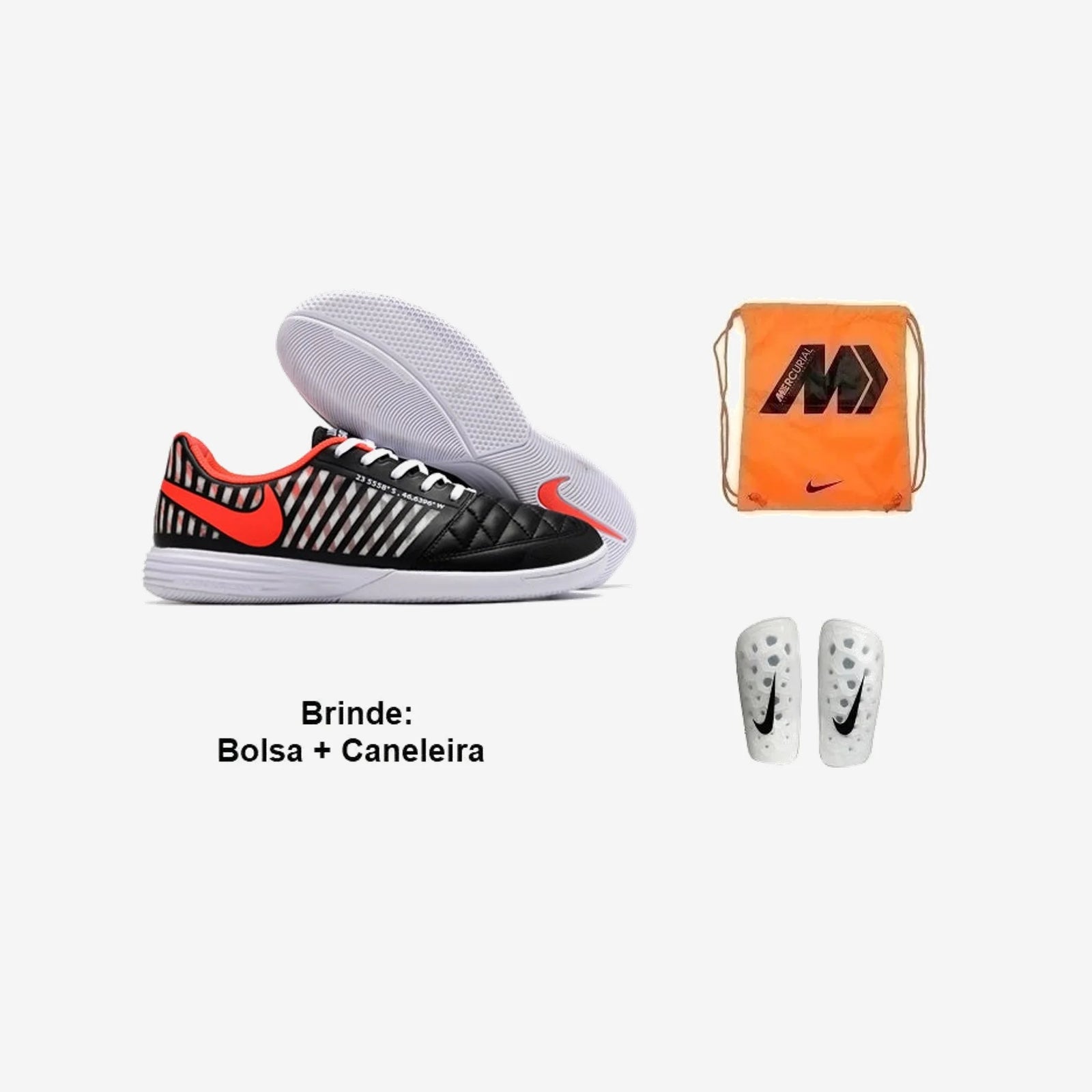Nike Chuteira Futsal Lunar Gato 2 (3) + Brindes