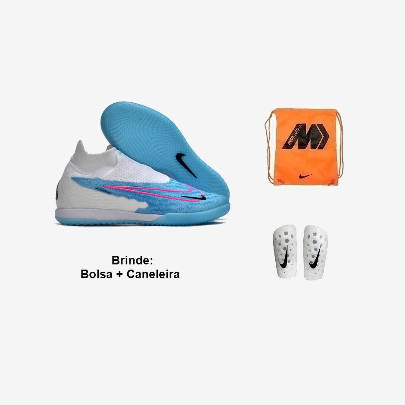Nike Chuteira Futsal Phantom Gx Df + Brindes