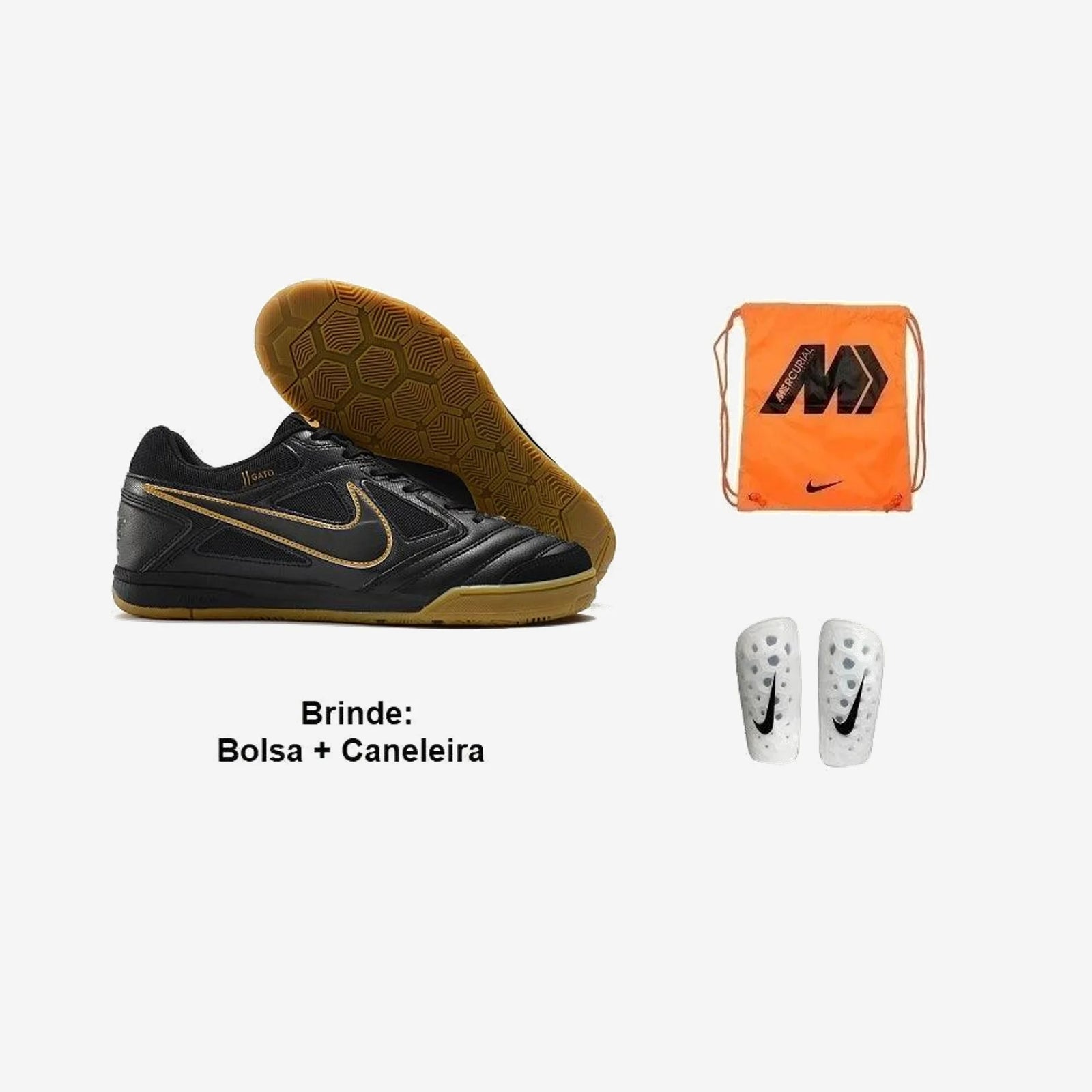 Nike Chuteira Futsal Sb Gato X Supreme + Brindes