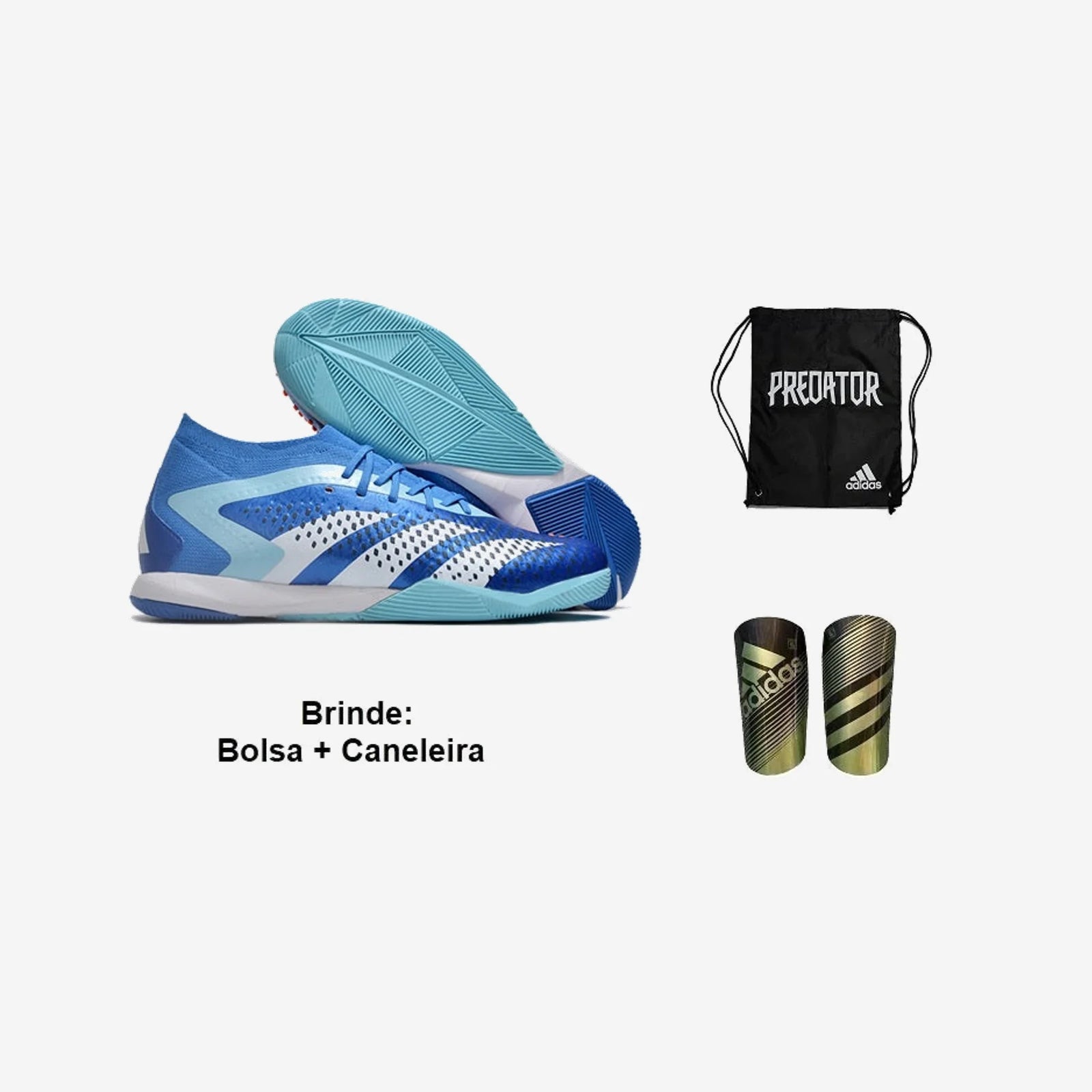 Adidas Chuteira Futsal Predator Accuracy.1 + Brindes