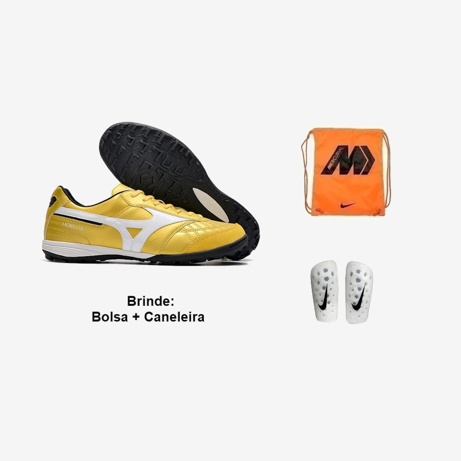 Mizuno Chuteira Society Morelia Sala + Brindes
