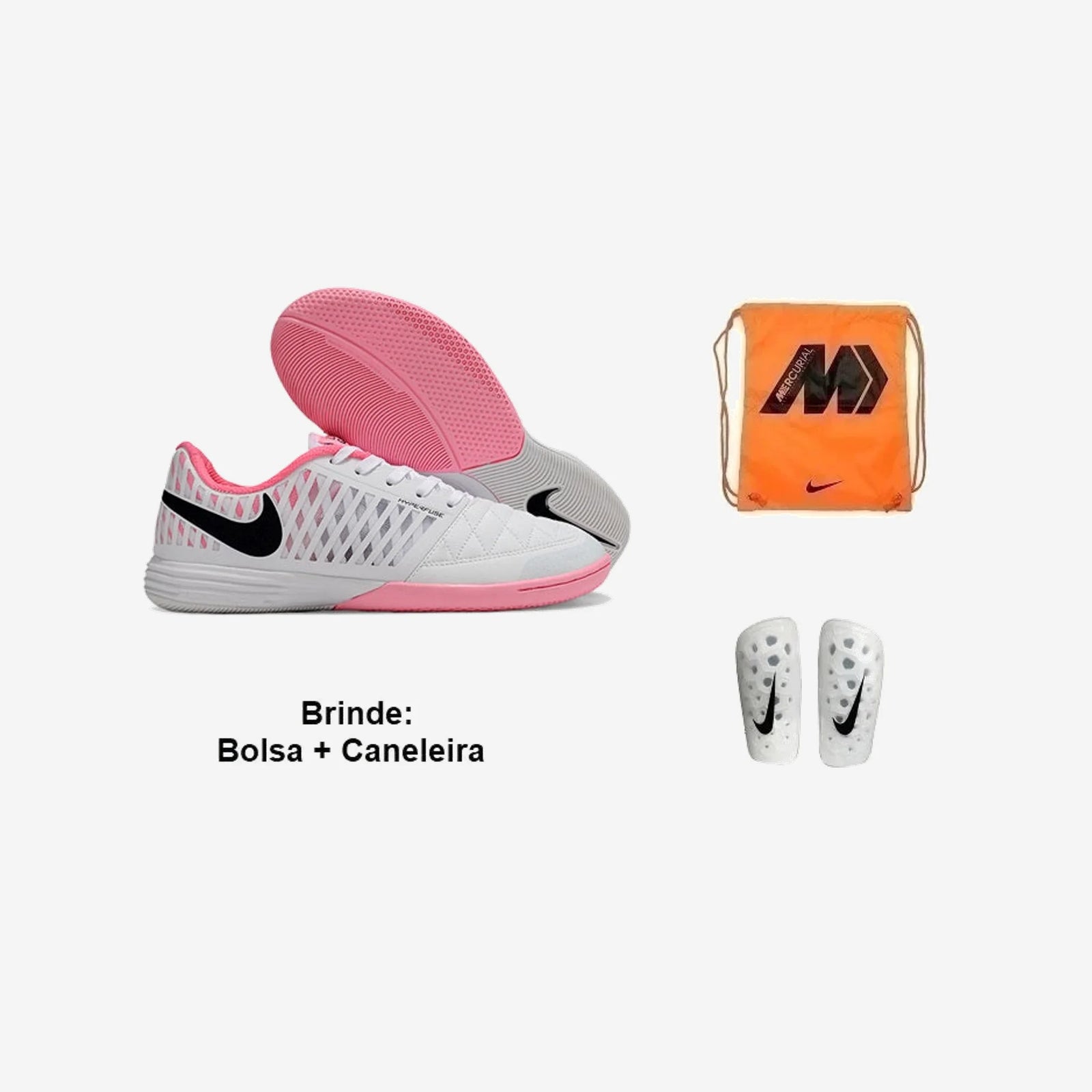 Nike Chuteira Futsal Lunar Gato 2 (4) + Brindes