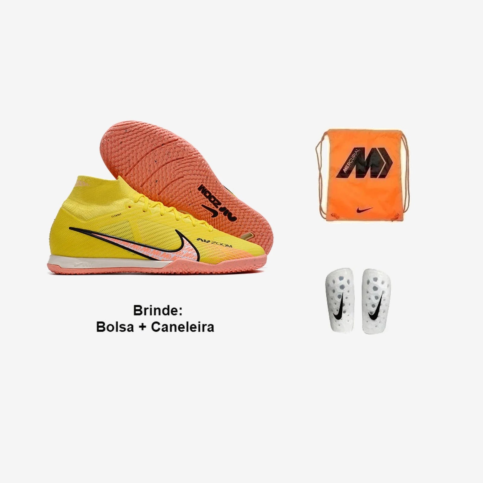 Nike Chuteira Futsal Air Mercurial Superfly 9 + Brindes