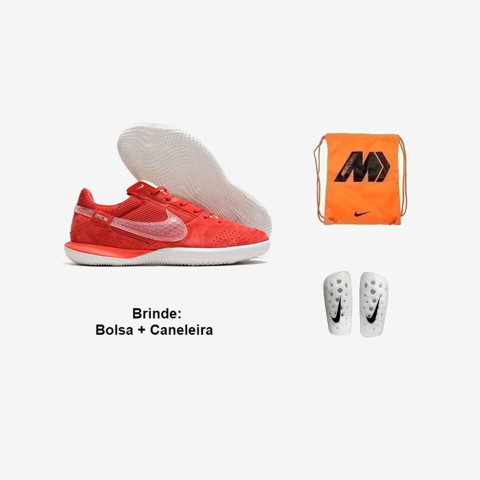 Nike Chuteira Futsal React Gato + Brindes